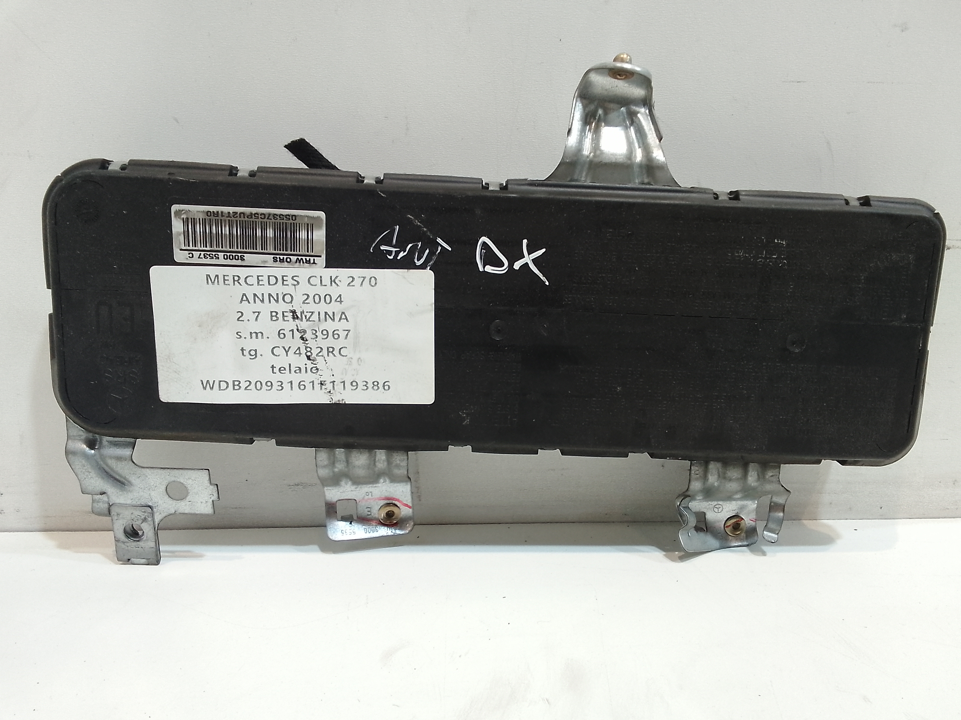 Dispositivo Airbag Porta Ant. Destro Usato