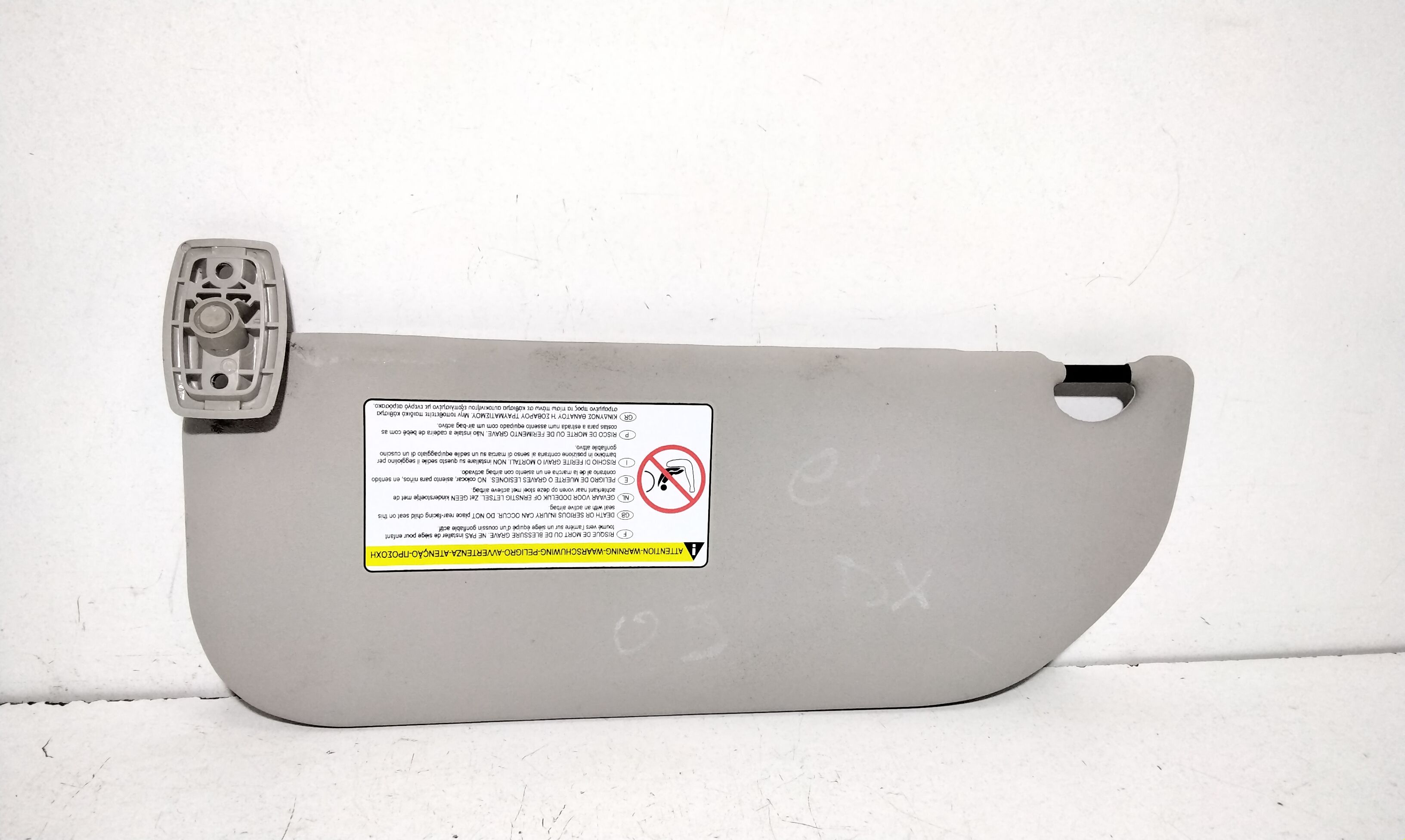 Aletta Parasole Parabrezza Sinistro Usato