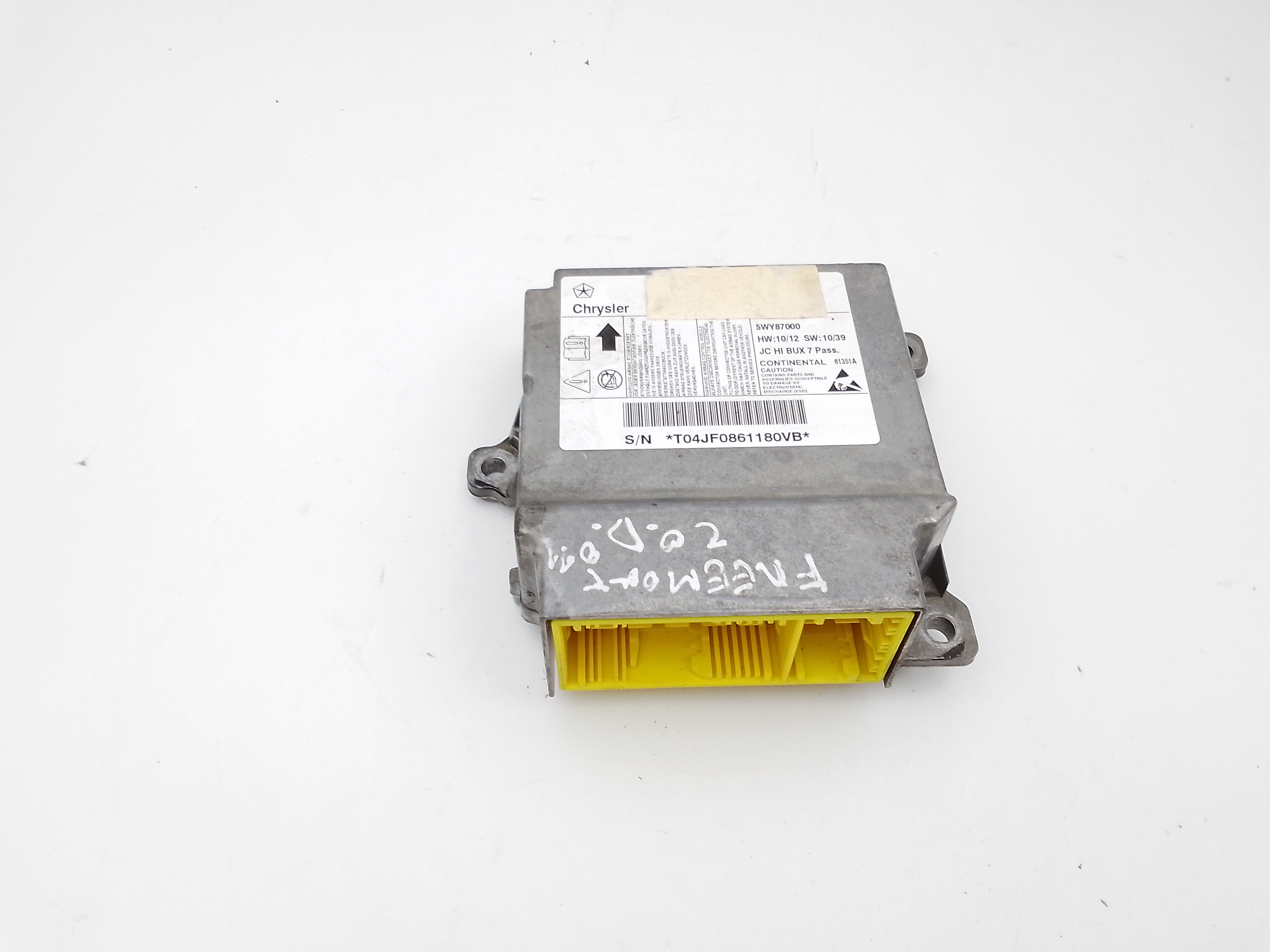 Centralina Comando Airbag K68163810AB Usato