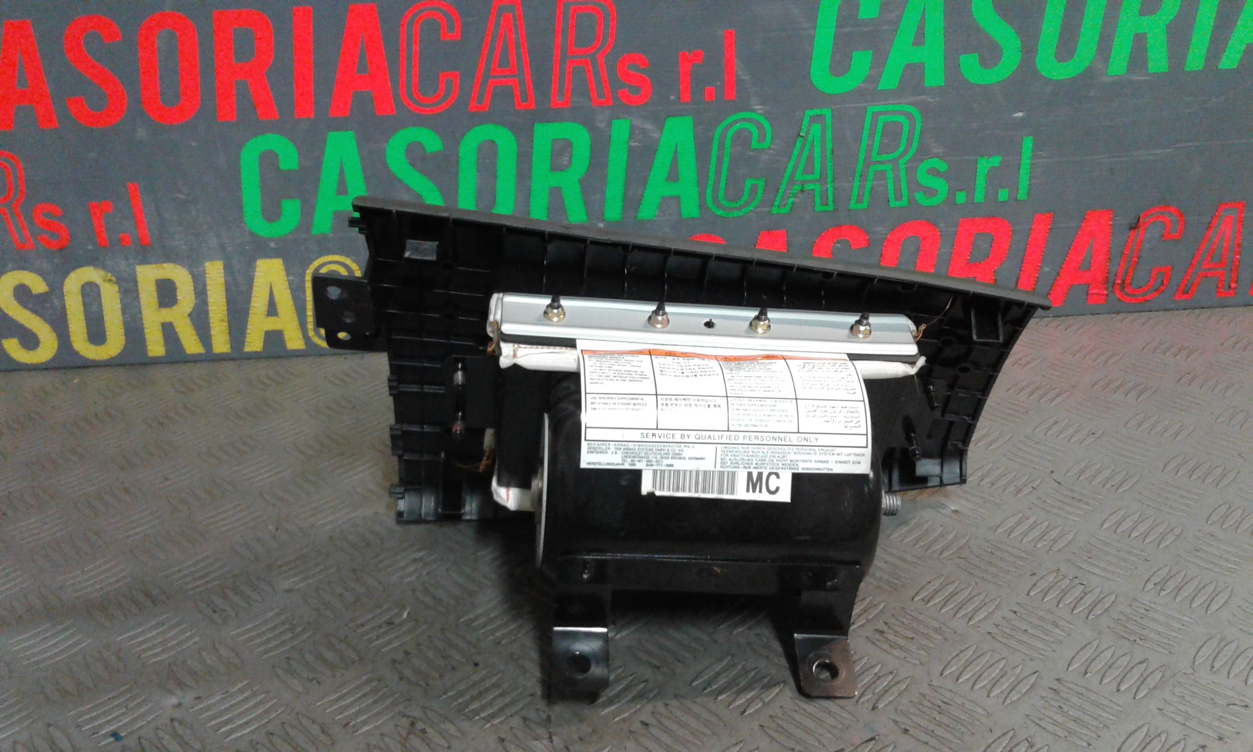 Dispositivo Airbag Lato Passeggero 96484967 Usato