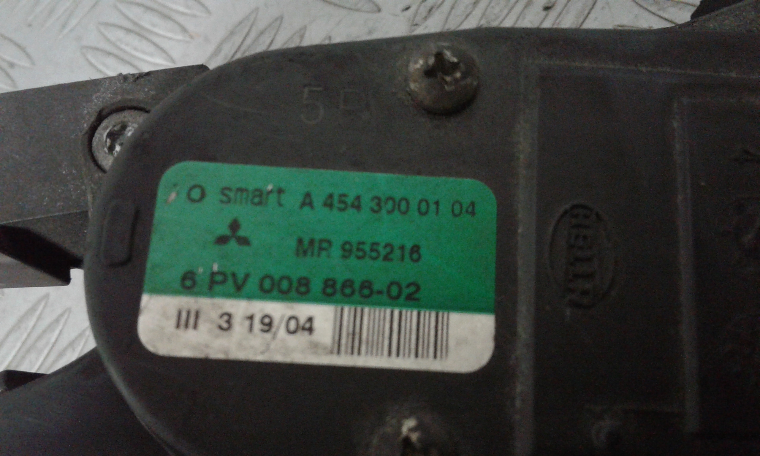 Pedale Acceleratore Usato