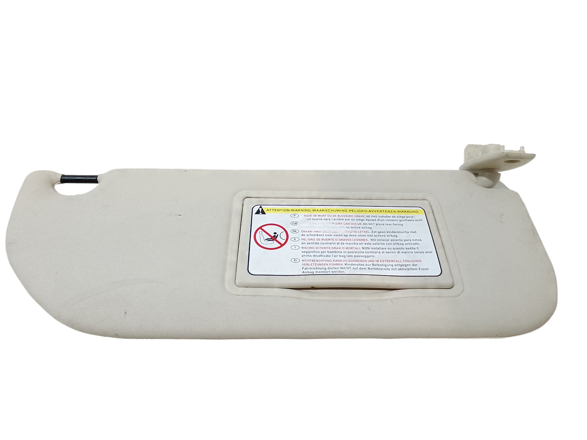 Aletta Parasole Parabrezza Destro Usato