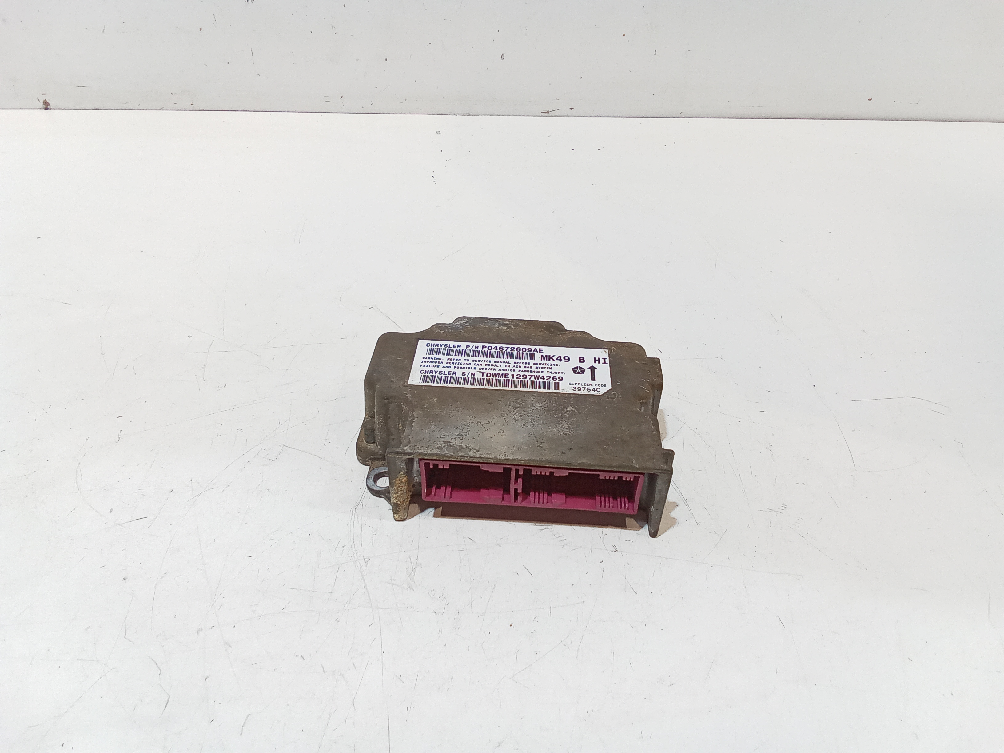 Centralina Comando Airbag K04896623AE Usato