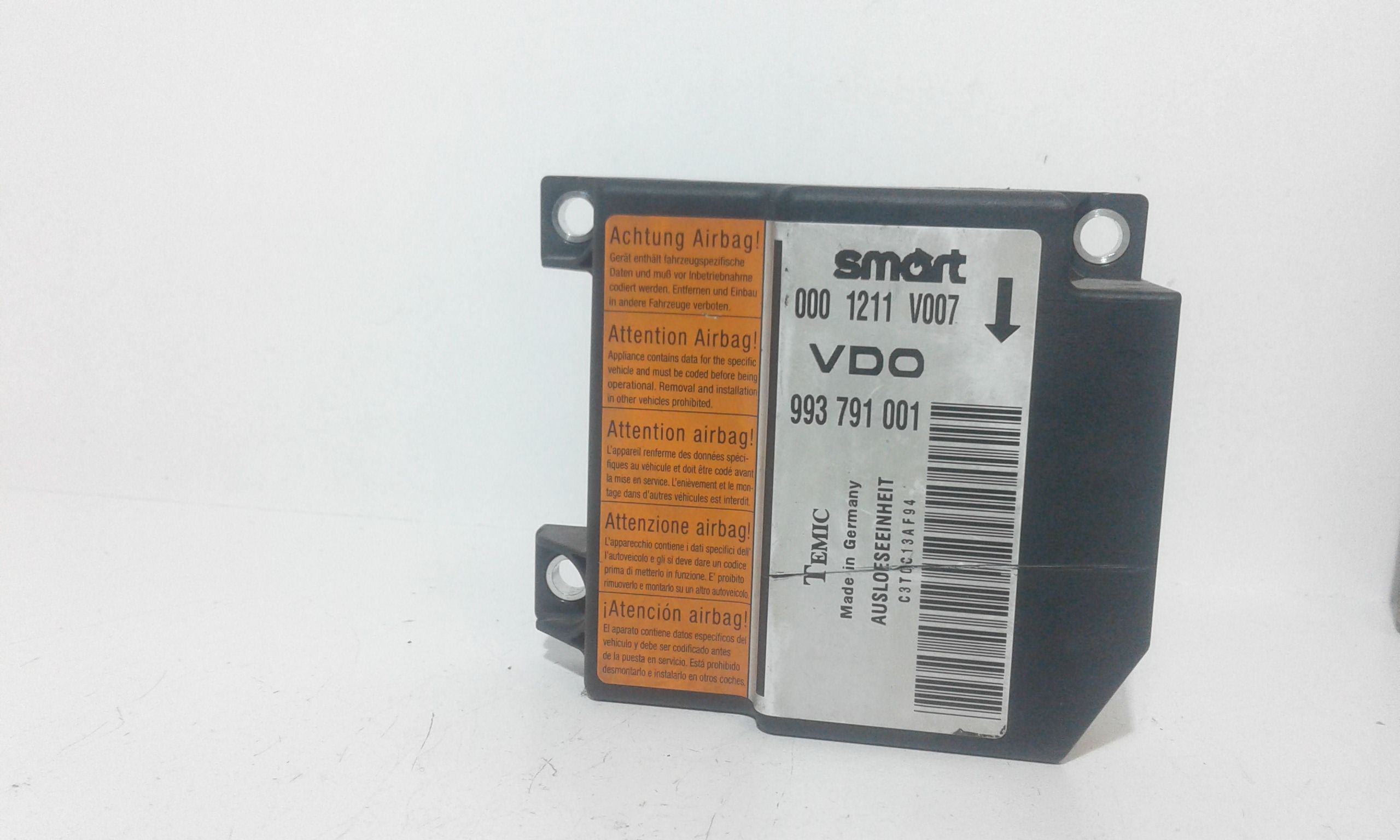 Centralina Comando Airbag Q0000055V008000000 Usato