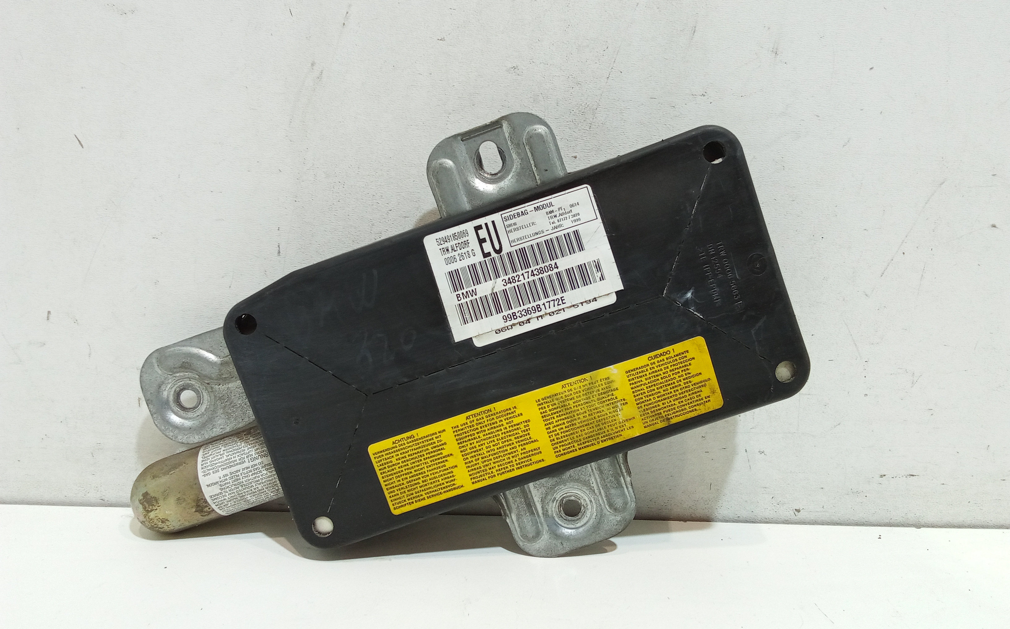 Dispositivo Airbag Porta Ant. Destro Usato