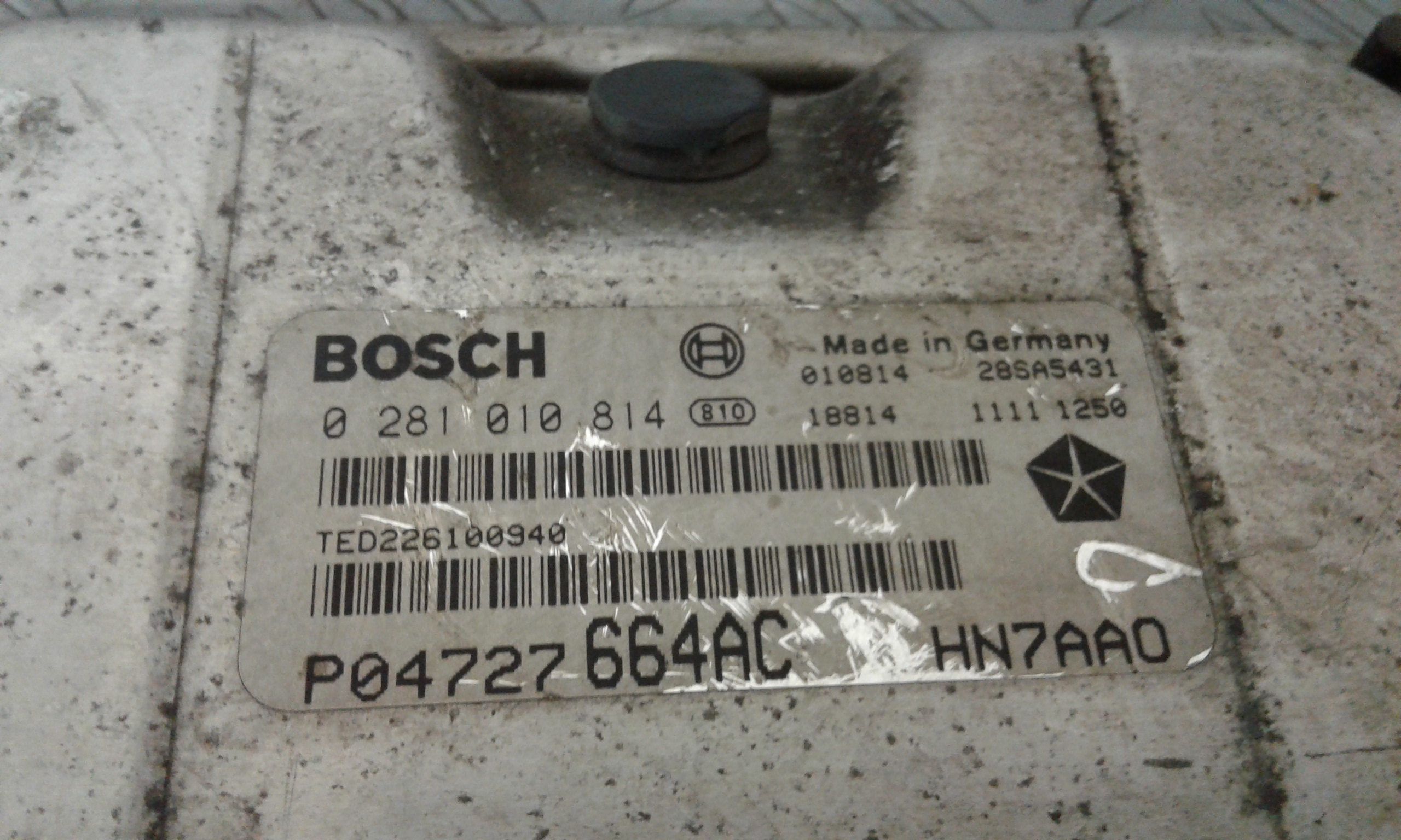 Centralina Iniezione KR4748411AK Usato