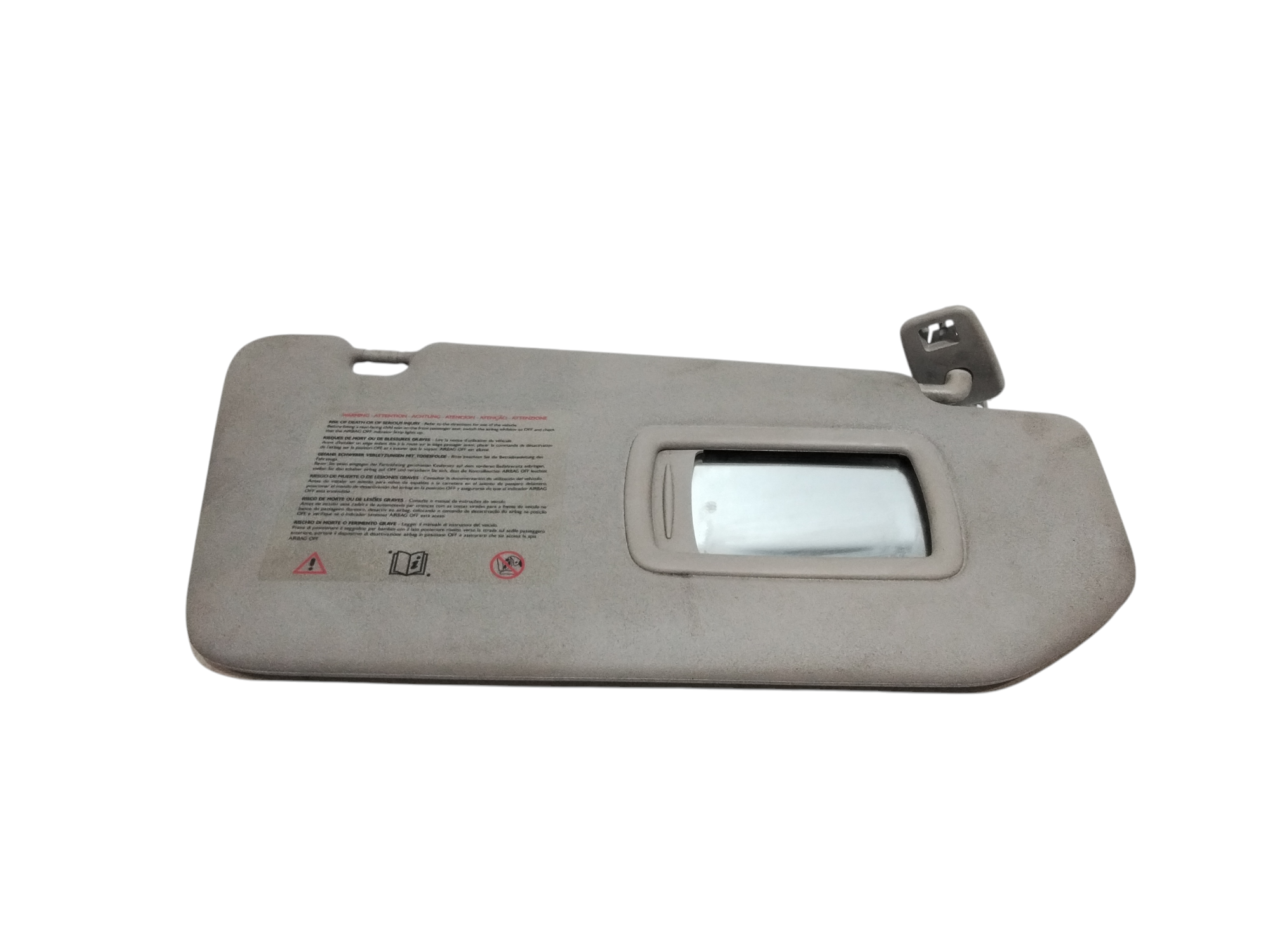 Aletta Parasole Parabrezza Destro 964009823R Usato