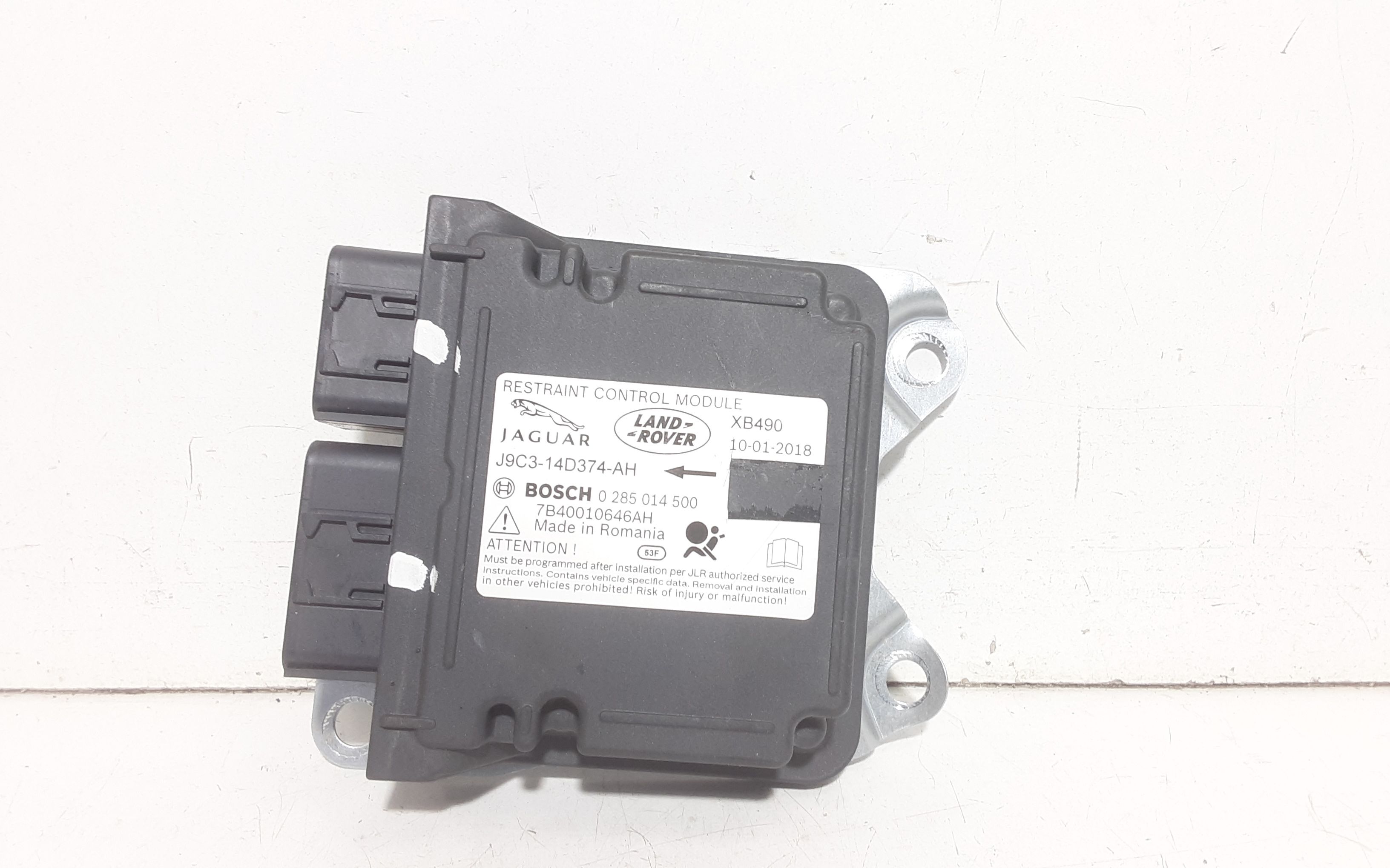 Centralina Comando Airbag J9C2386 Usato