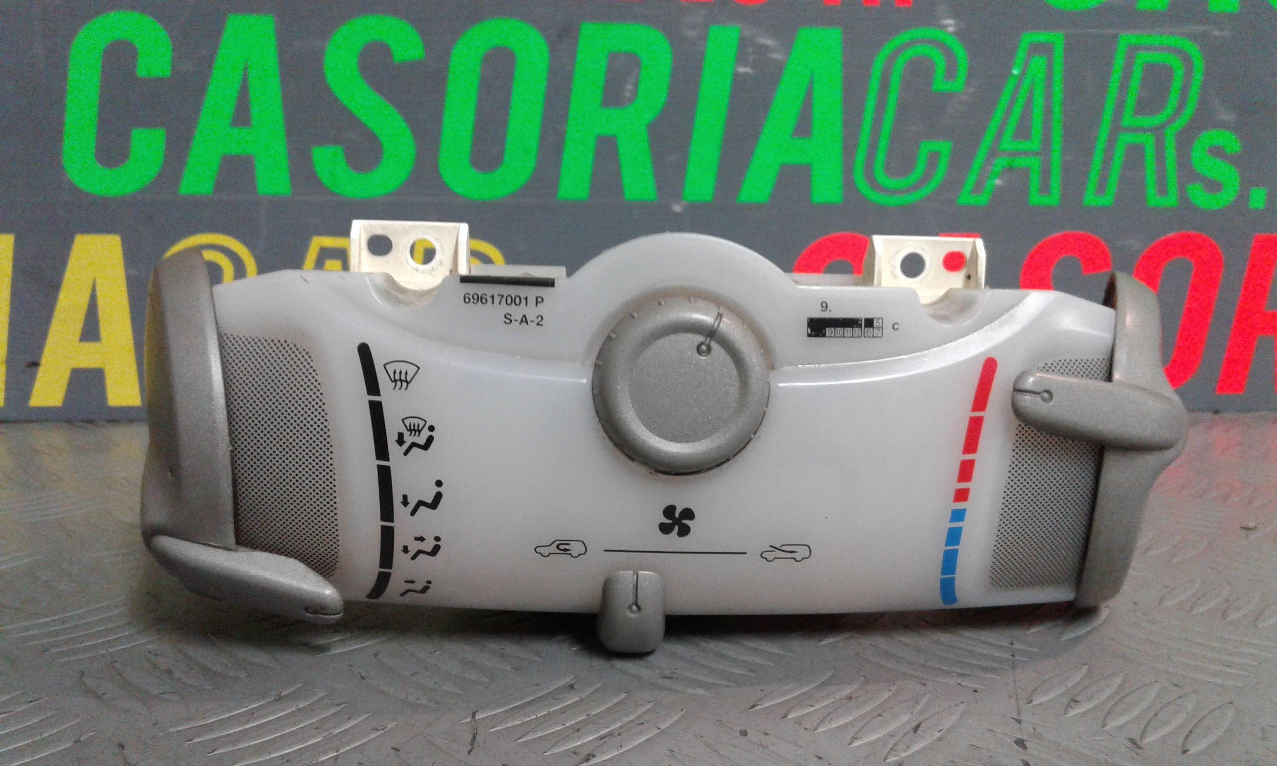 Blocco Comando Climatizzazione 6452P5 Usato