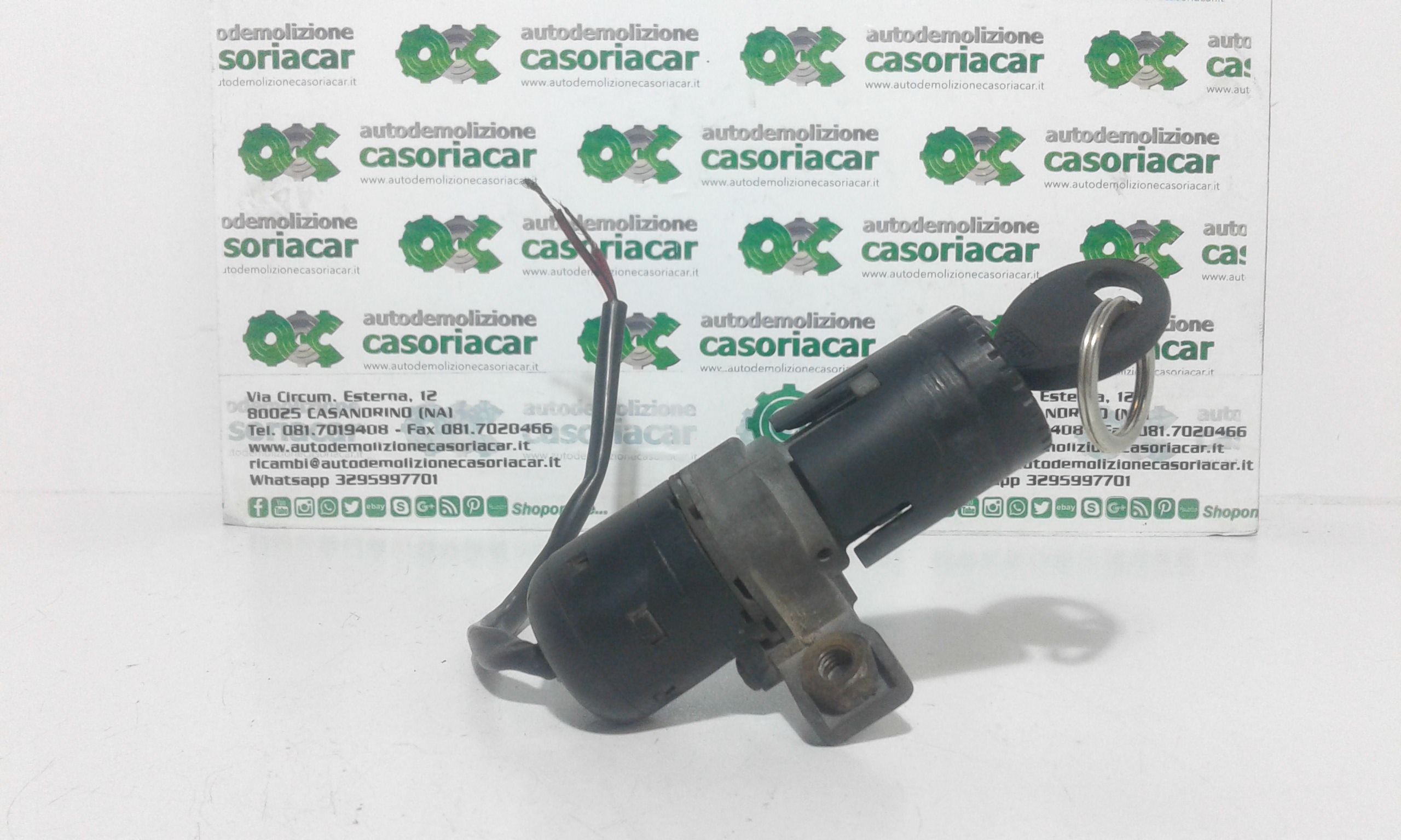 Commutatore Avviamento Con Cilindretti Serrature Usato