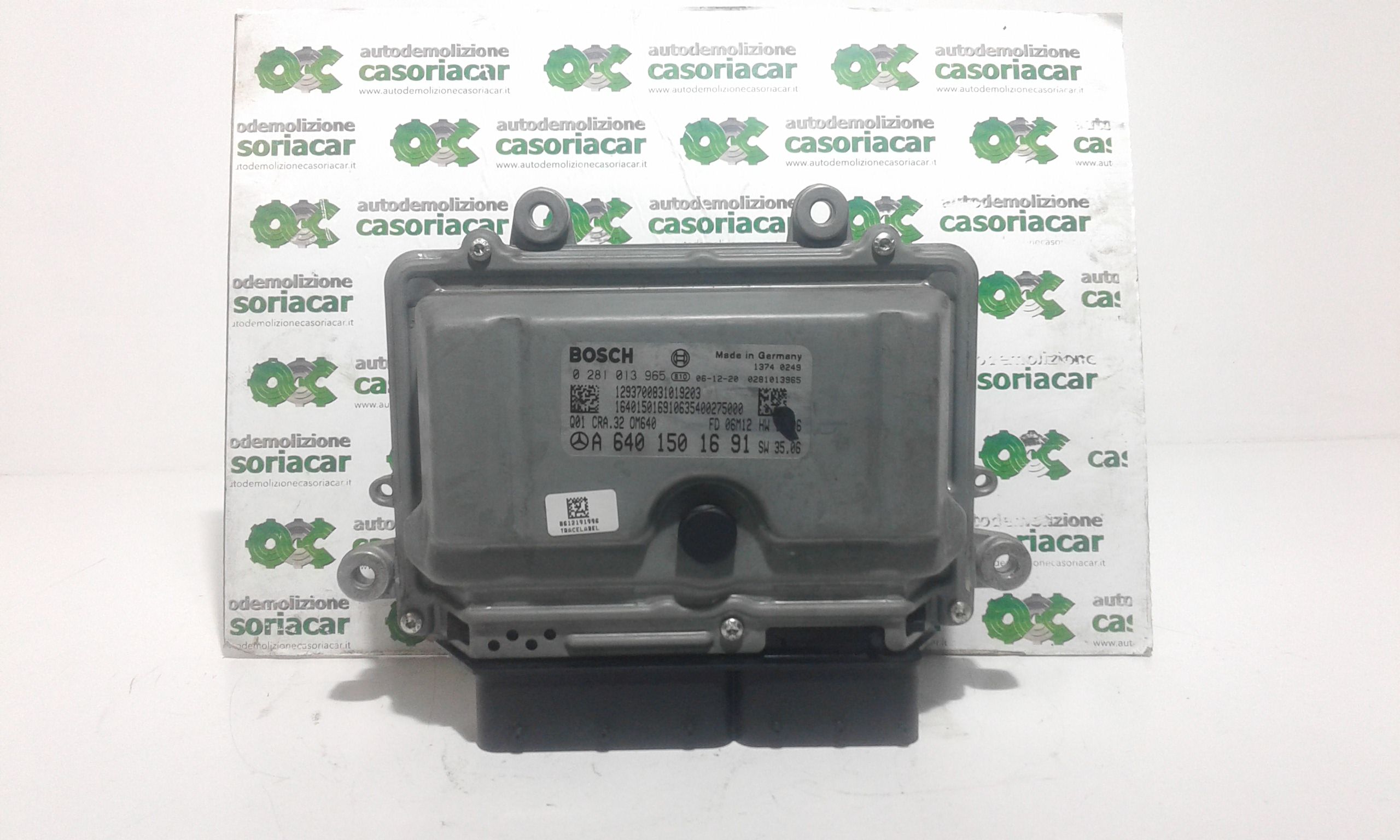 Centralina Iniezione A0024463340 Usato