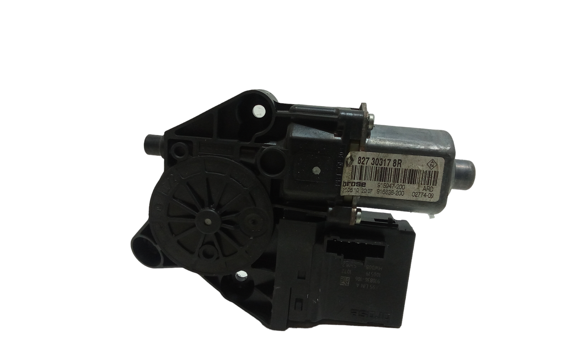 Motorino Alzacristallo Porta Post. Destro 827303178R Usato