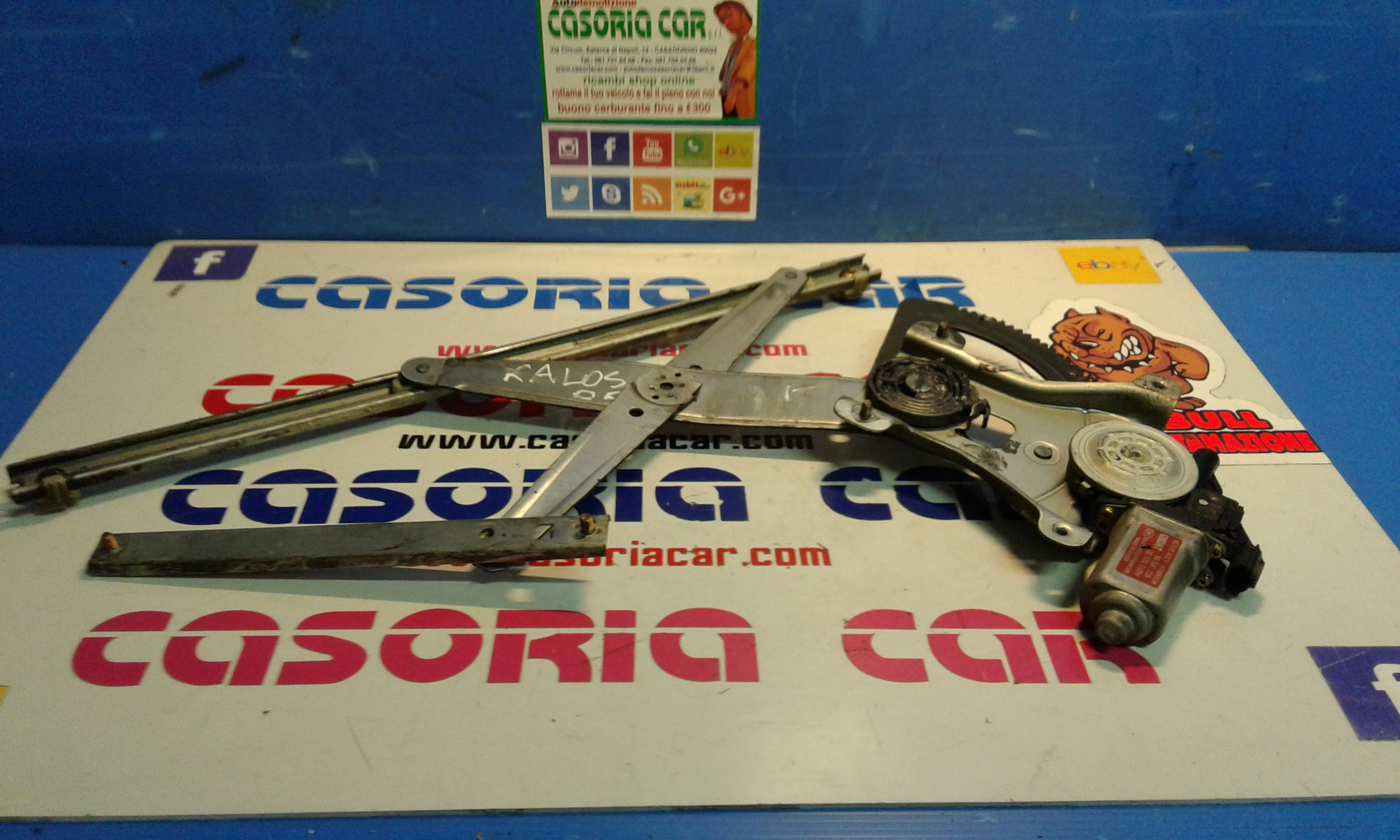 Alzacristallo Porta Ant. Destro 96541654 Usato