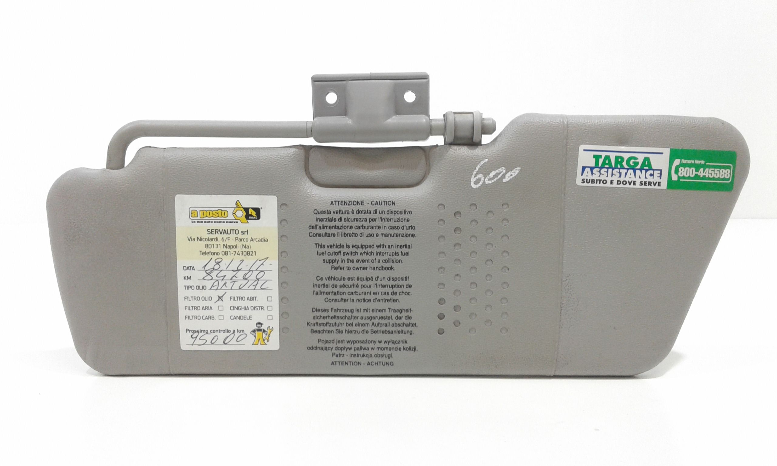 Aletta Parasole Parabrezza Sinistro 735244330 Usato