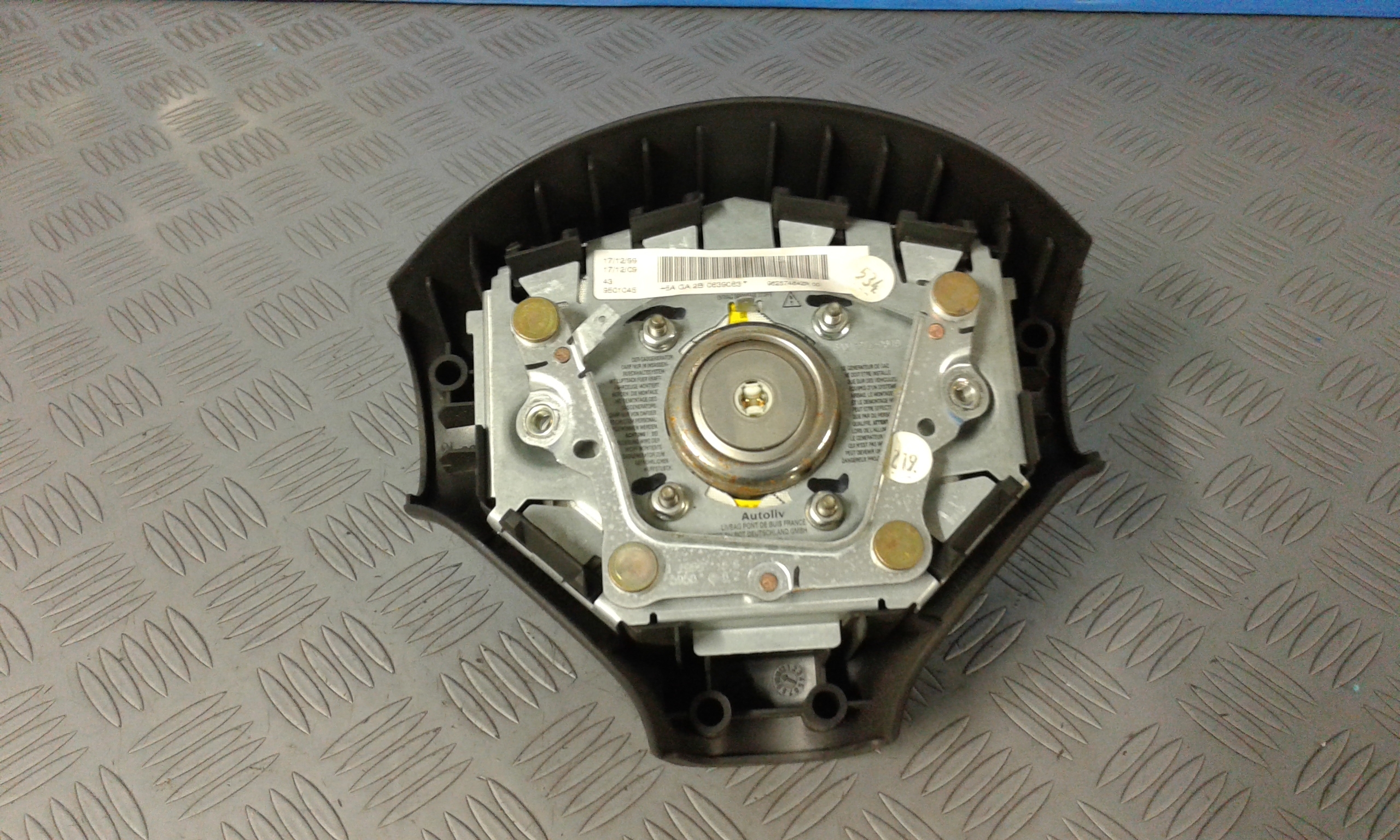 Dispositivo Airbag Lato Guida 4112ER Usato