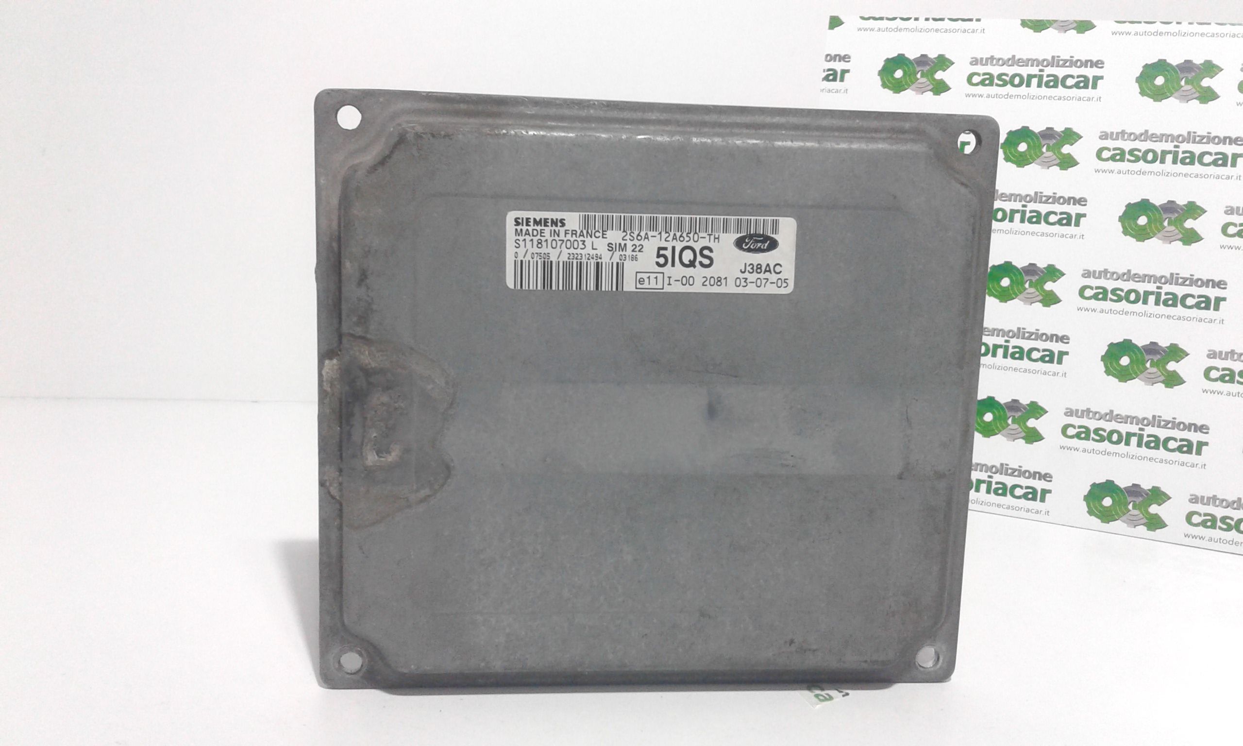 Centralina Iniezione 1360194 Usato