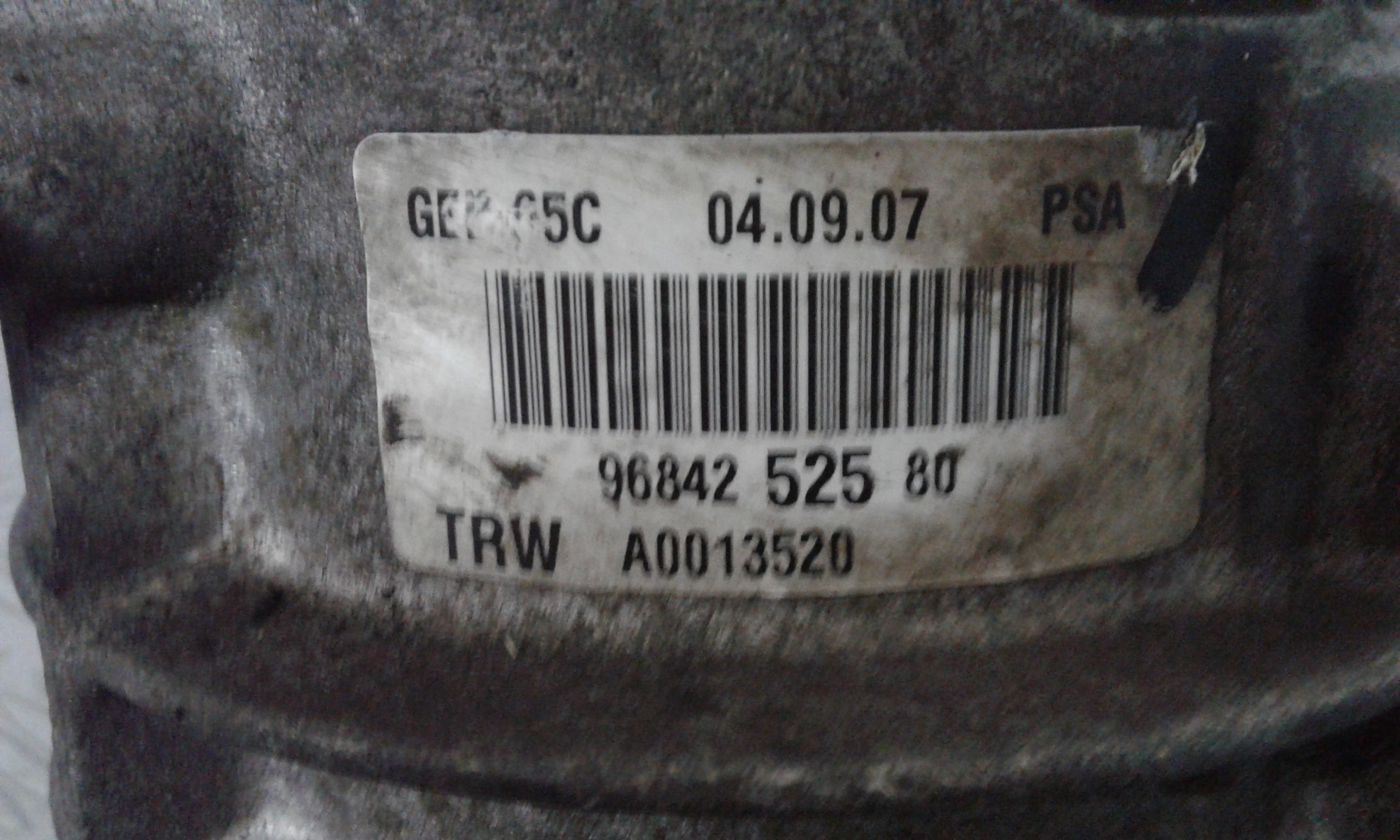 Pompa Servosterzo 4007XV Usato