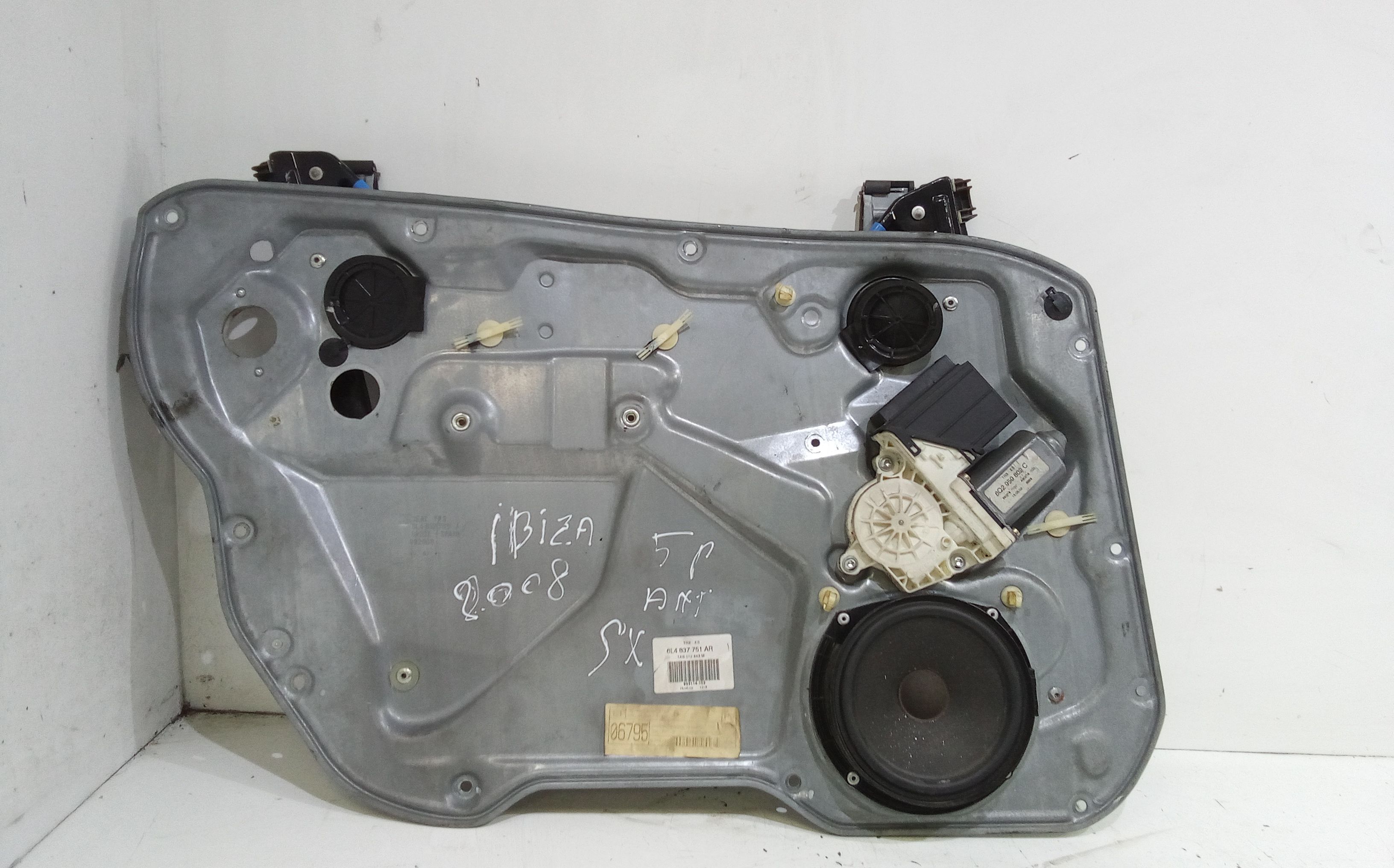 Alzacristallo Porta Ant. Sinistro 6L4837461 Usato