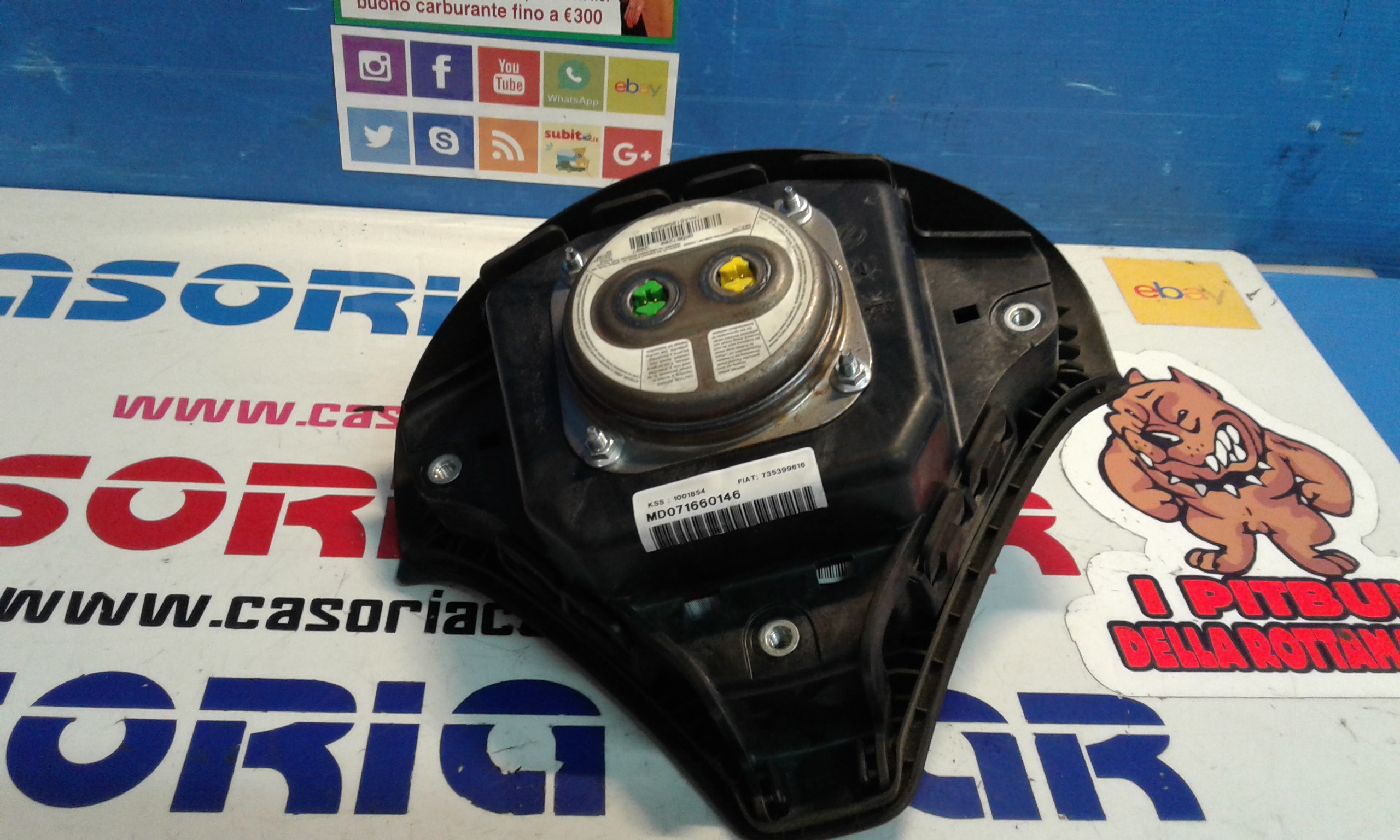 Dispositivo Airbag Lato Guida 735465257 Usato