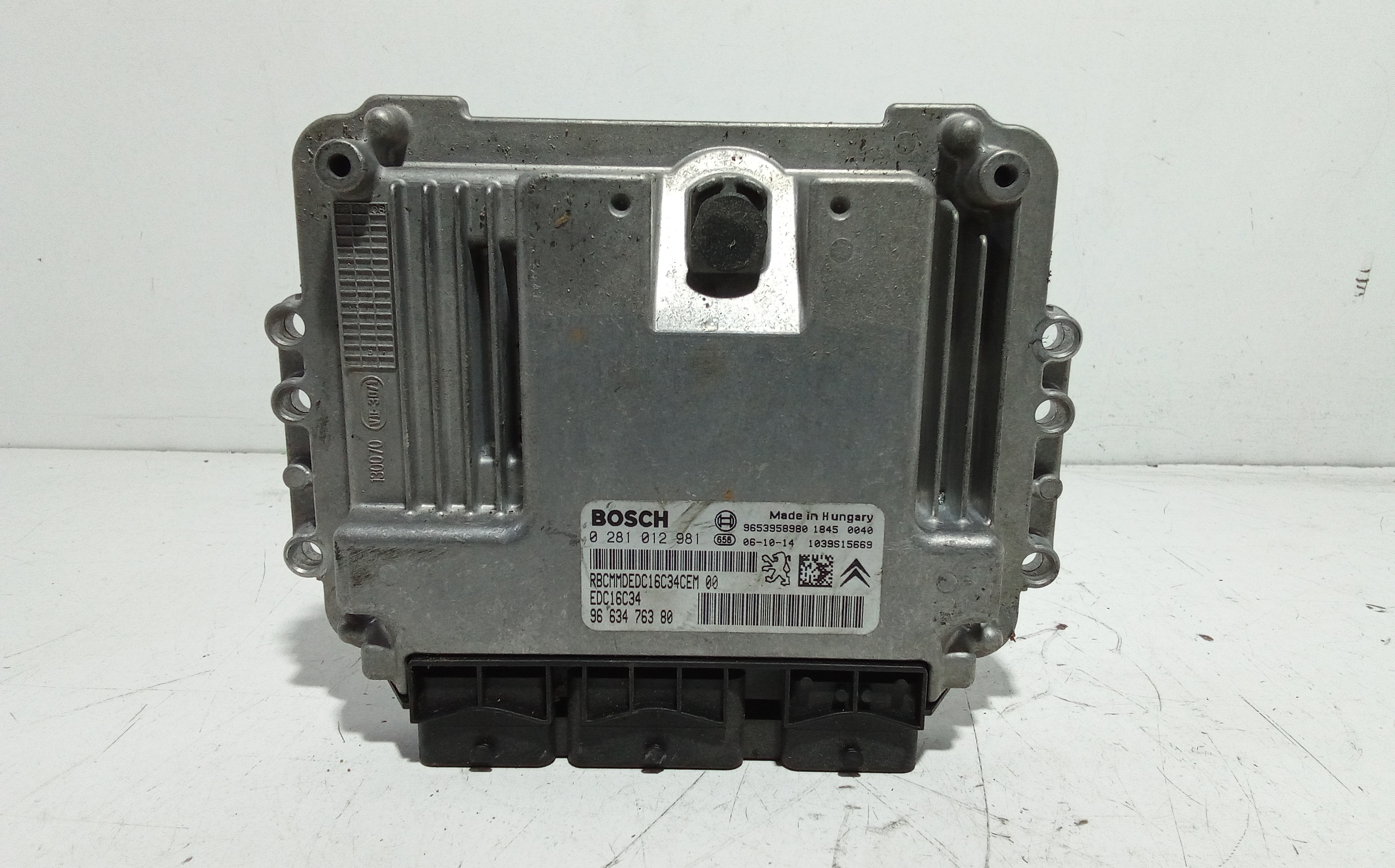 Centralina Iniezione 1606649080 Usato