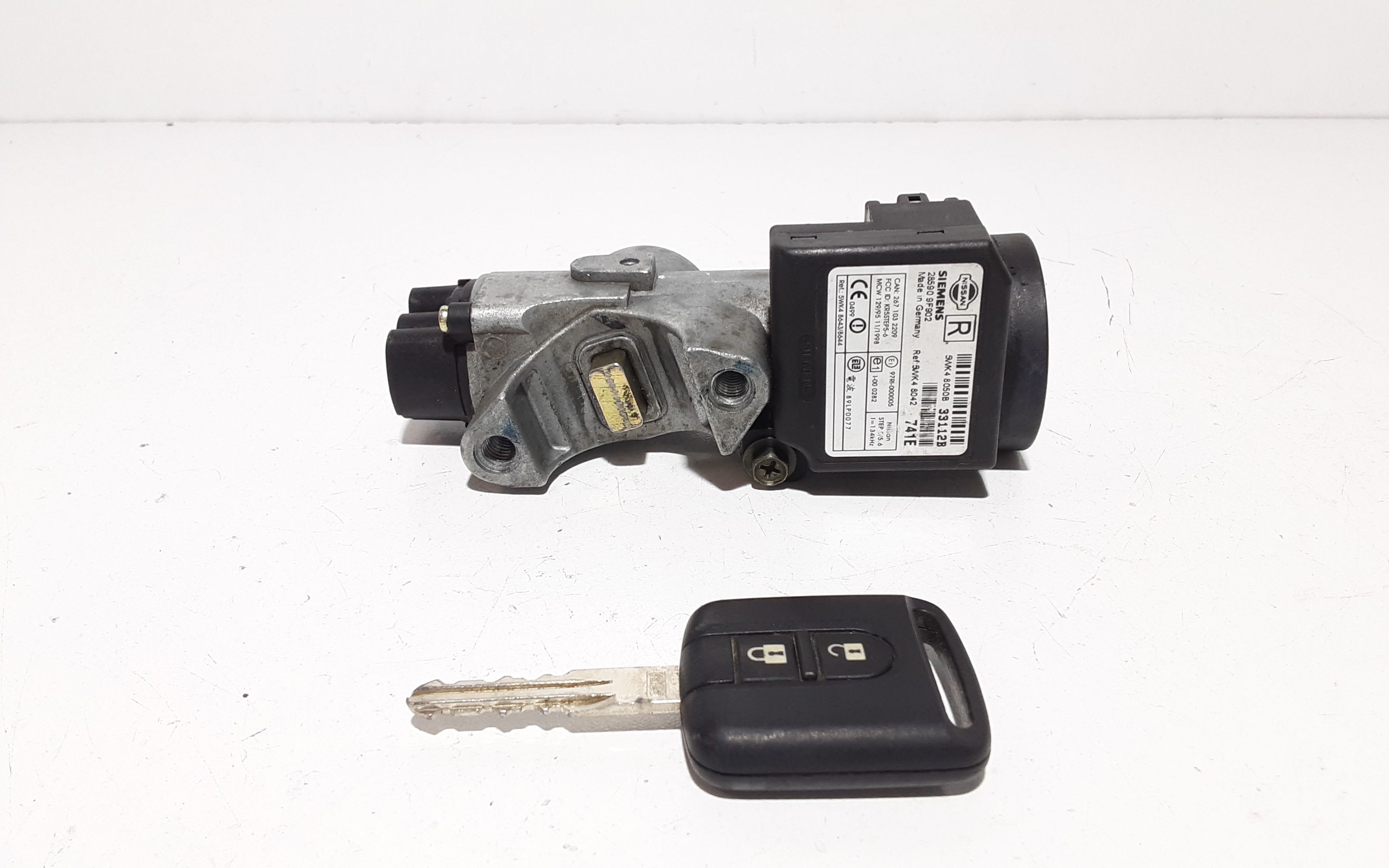 Commutatore Avviamento Con Cilindretti Serrature Usato