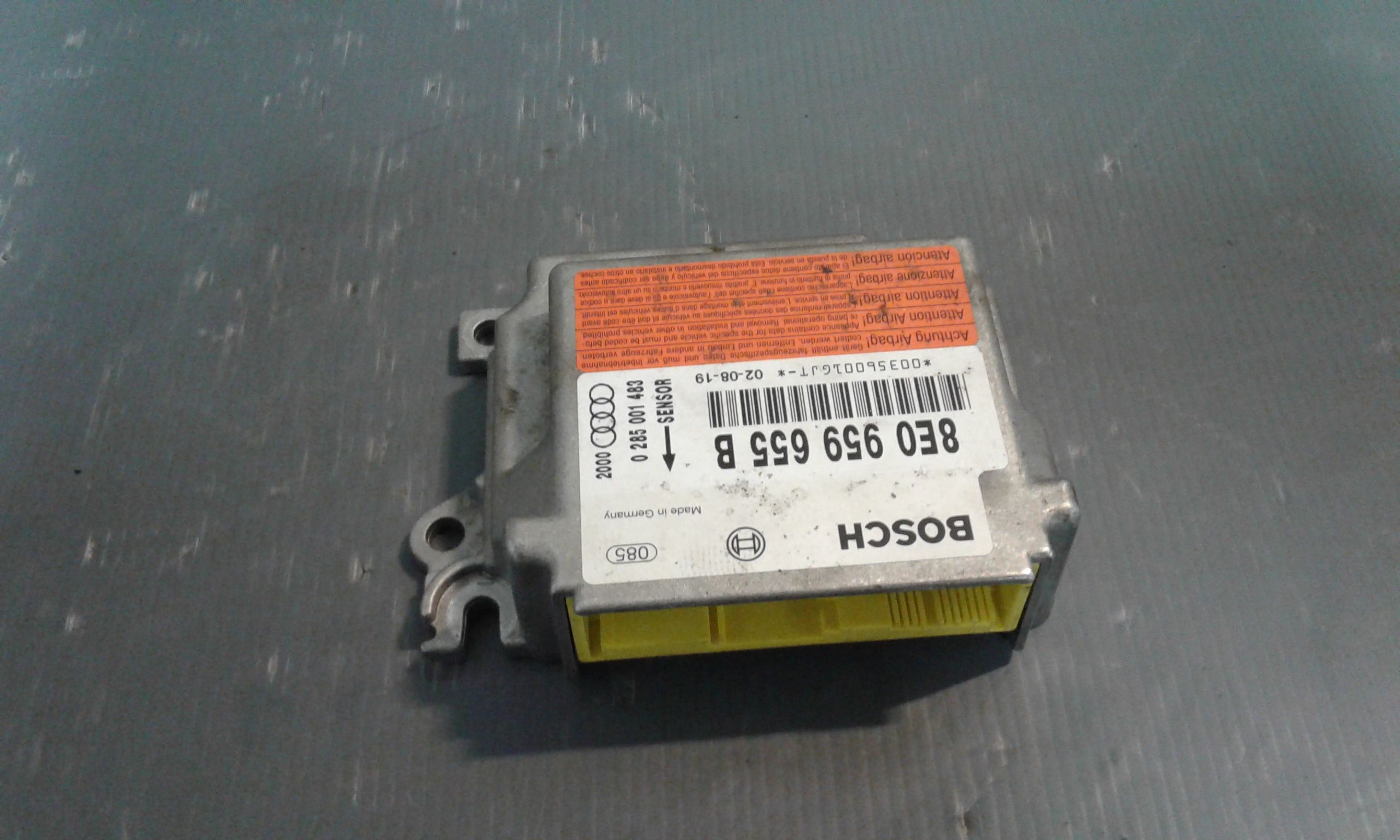 Centralina Comando Airbag 8E0959655 Usato