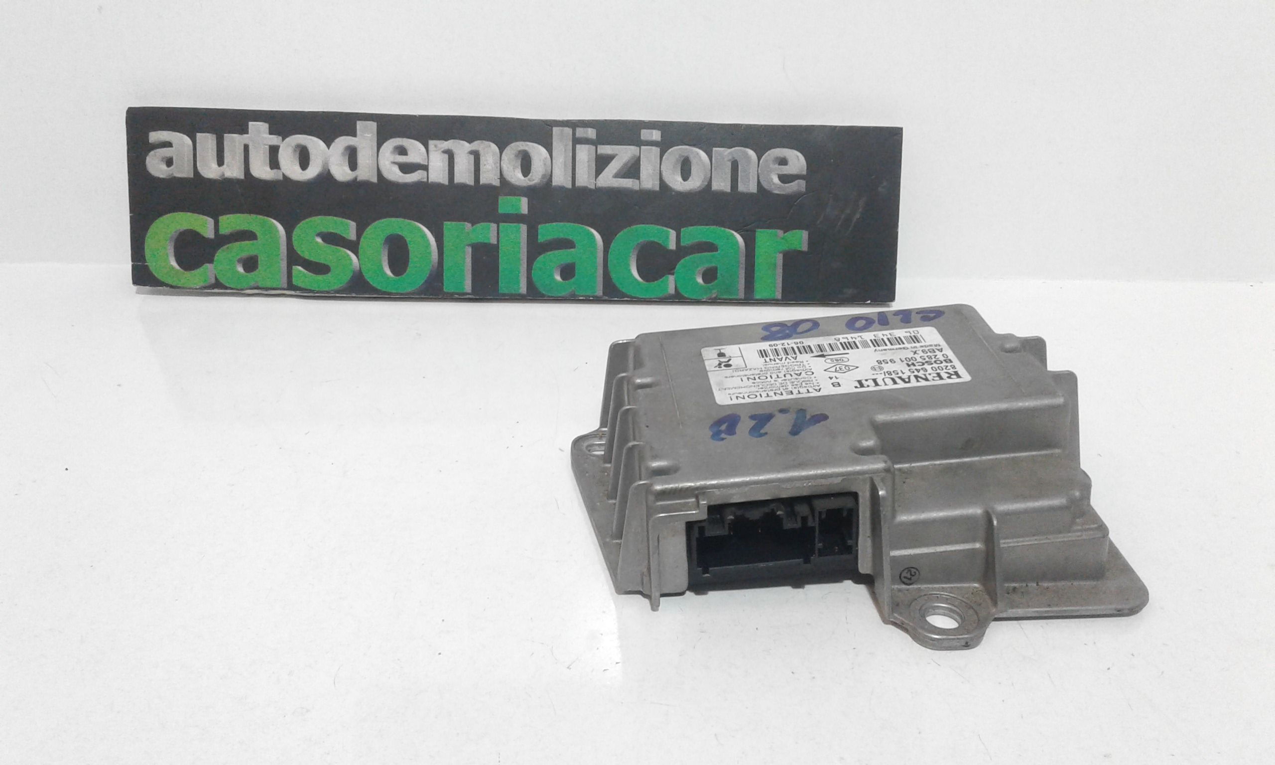 Centralina Comando Airbag 8200963406 Usato