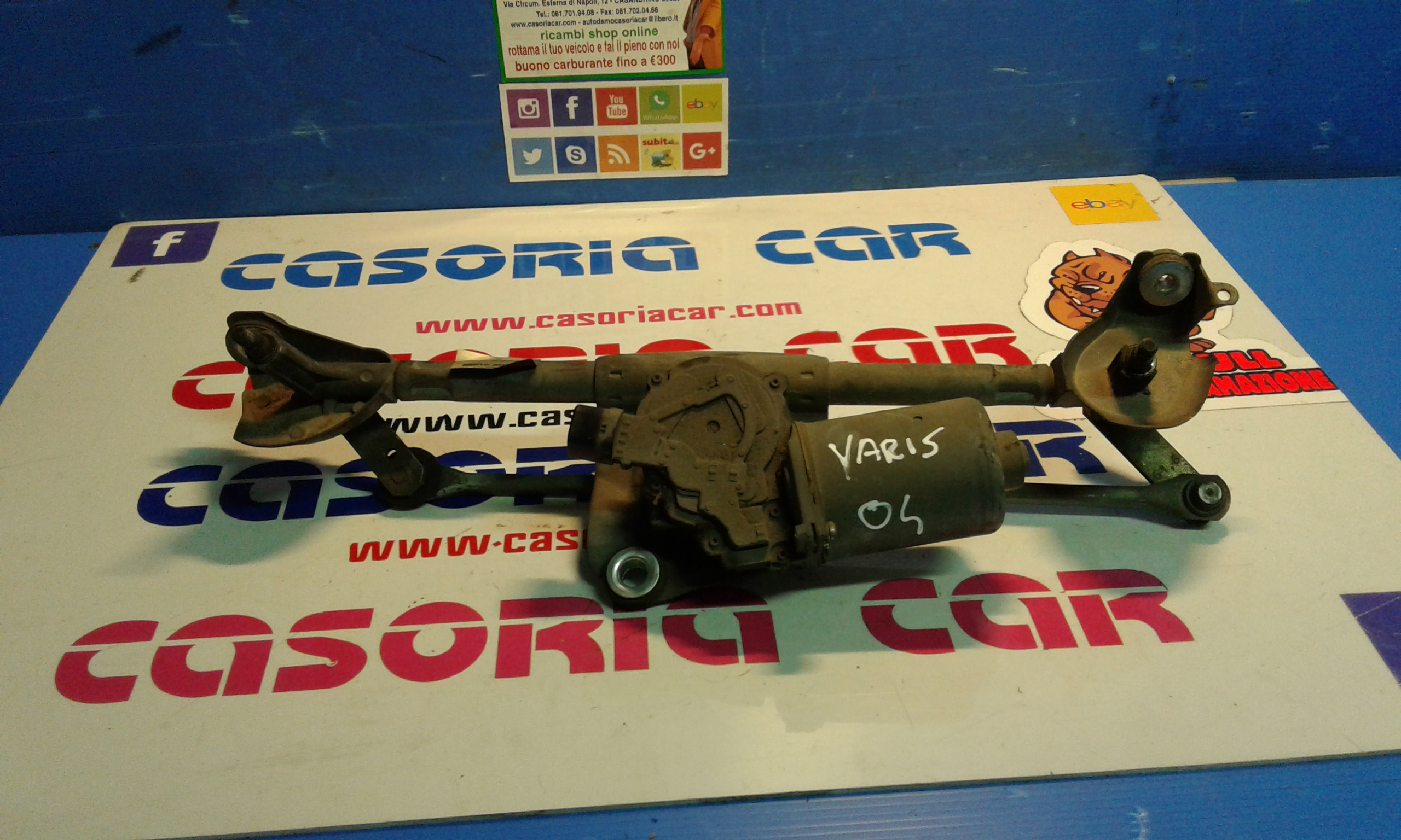 Motorino Tergiparabrezza Compl. Usato