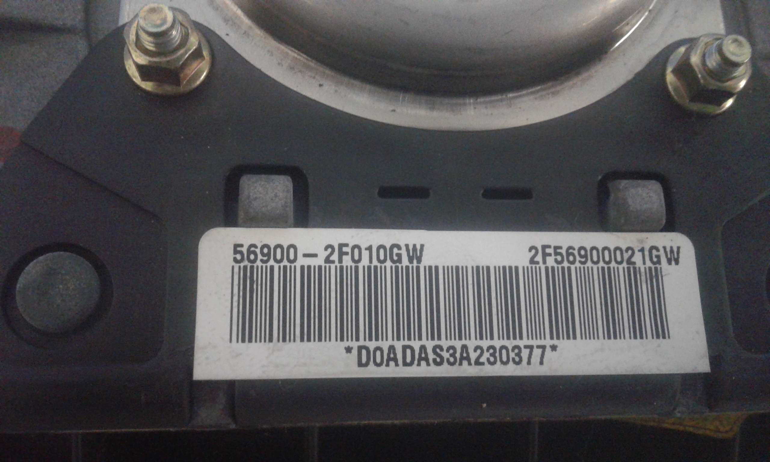 Dispositivo Airbag Lato Guida 569002F010GW Usato