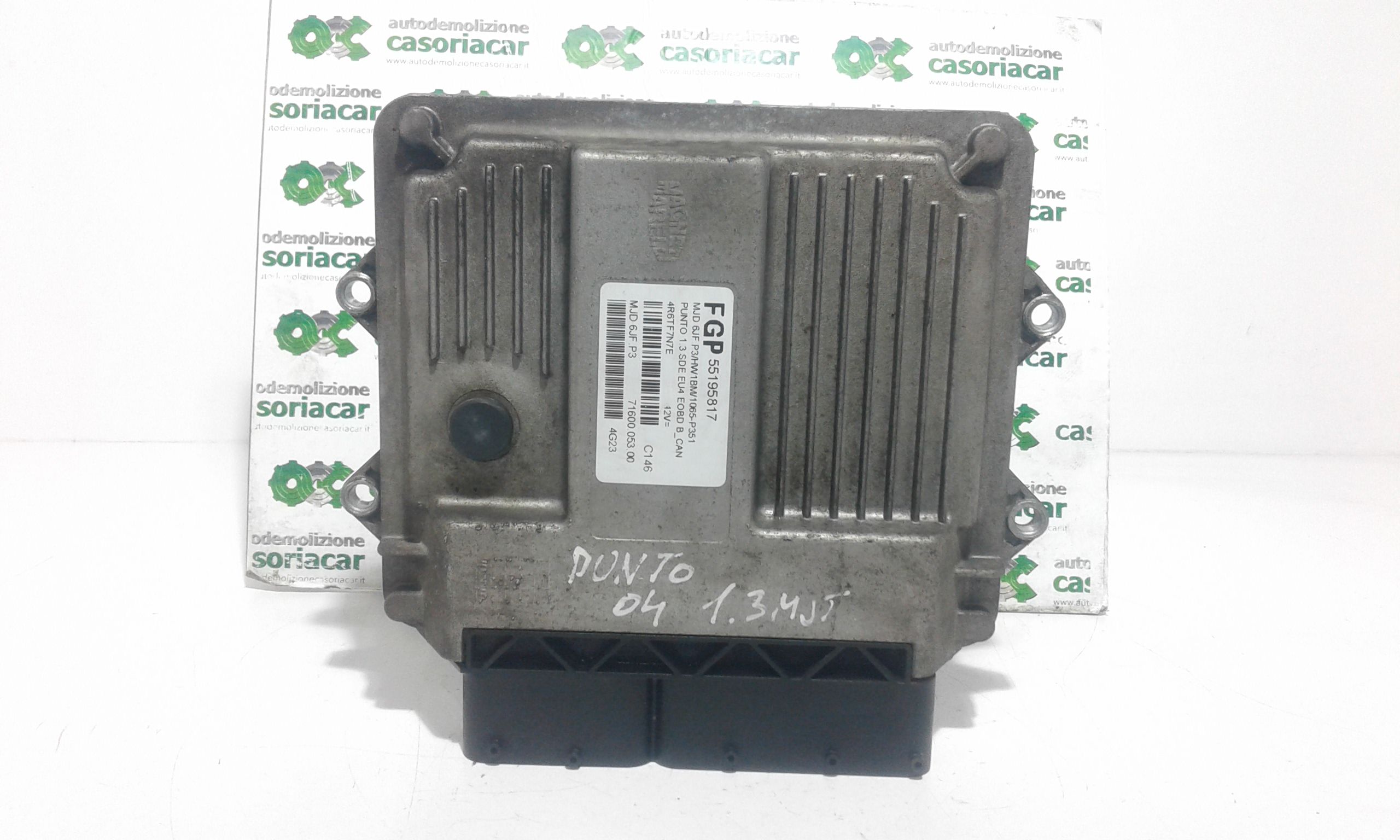 Centralina Iniezione 51827446 Usato