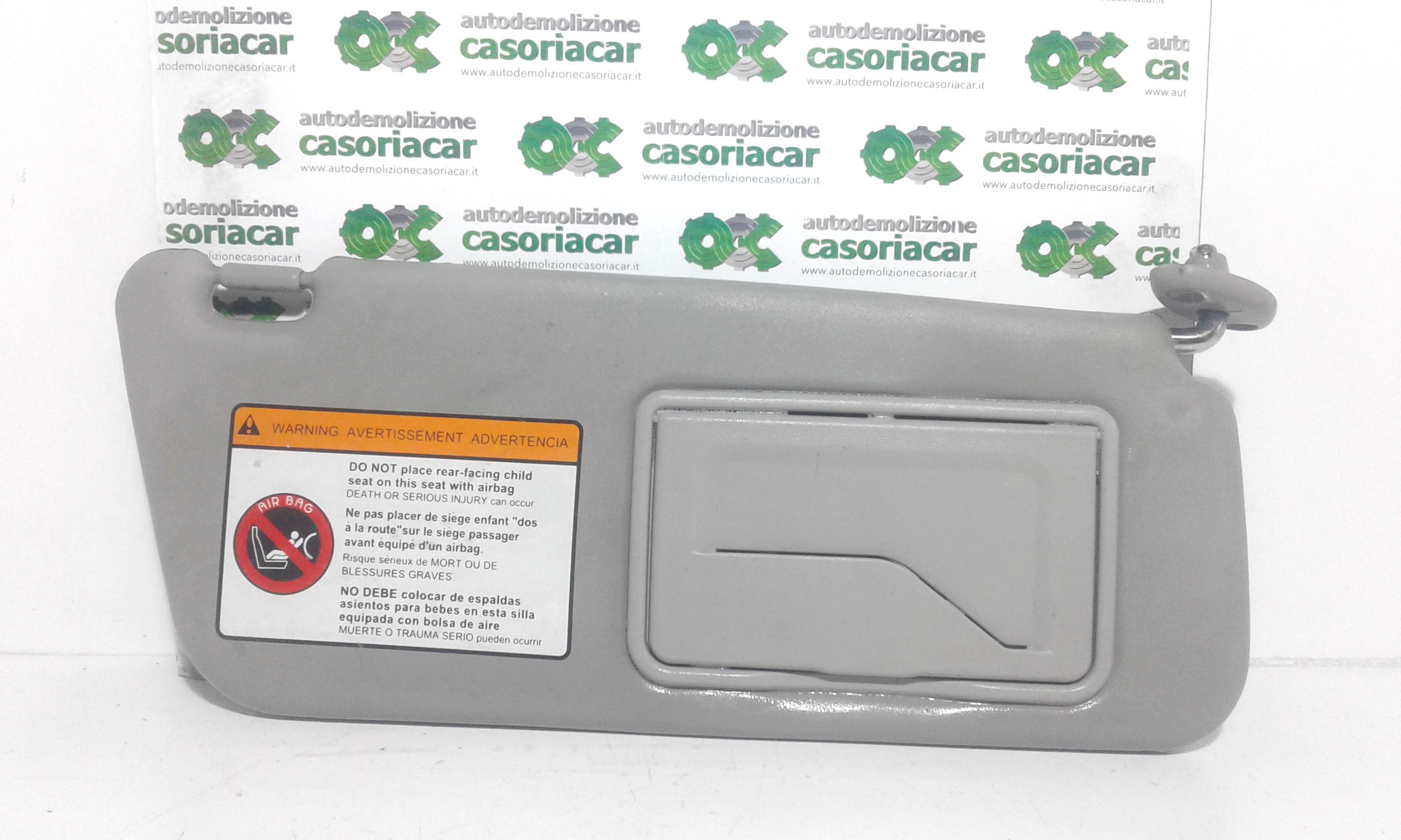 Aletta Parasole Parabrezza Destro 96658514 Usato