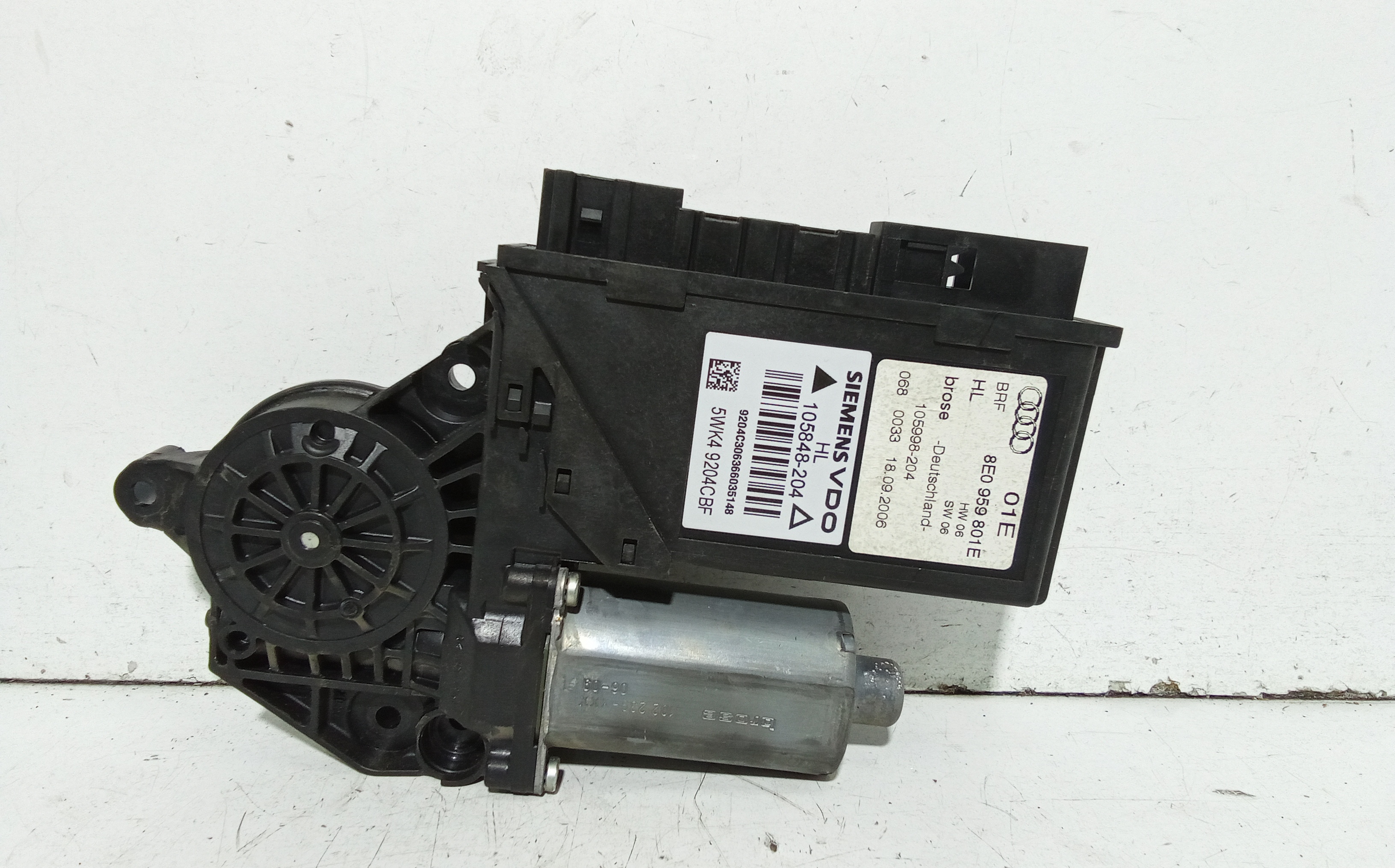 Motorino Alzacristallo Porta Post. Sinistro 8E0959801E Usato