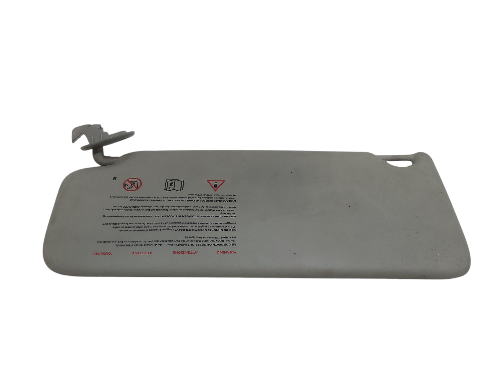 Aletta Parasole Parabrezza Sinistro 8200385101 Usato