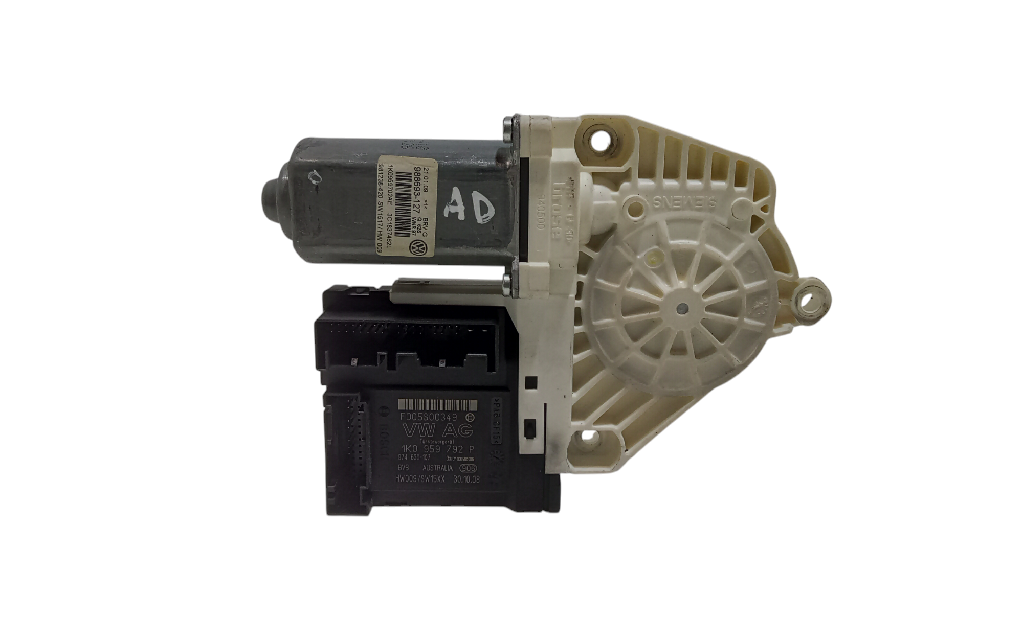 Motorino Alzacristallo Porta Ant. Destro 1K0959702AEZ03 Usato