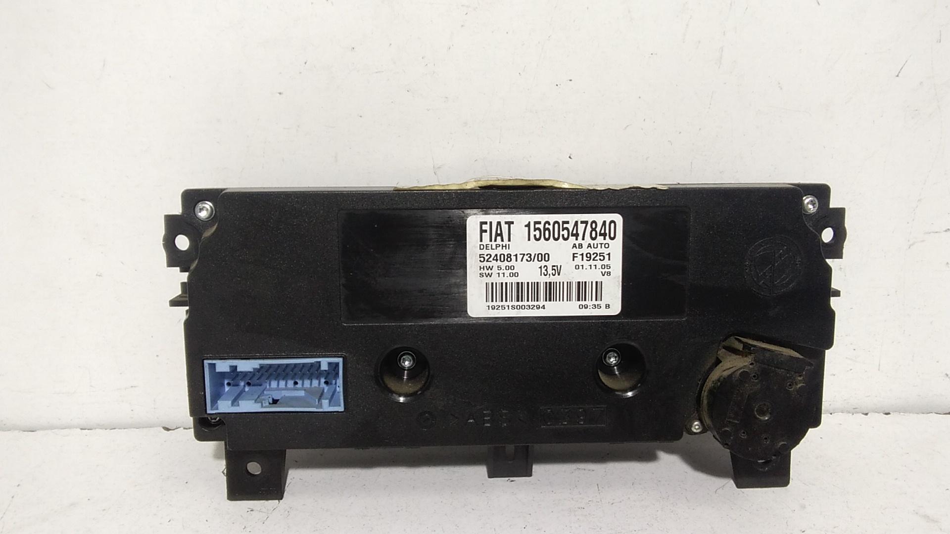 Blocco Comando Climatizzazione 60696621 Usato