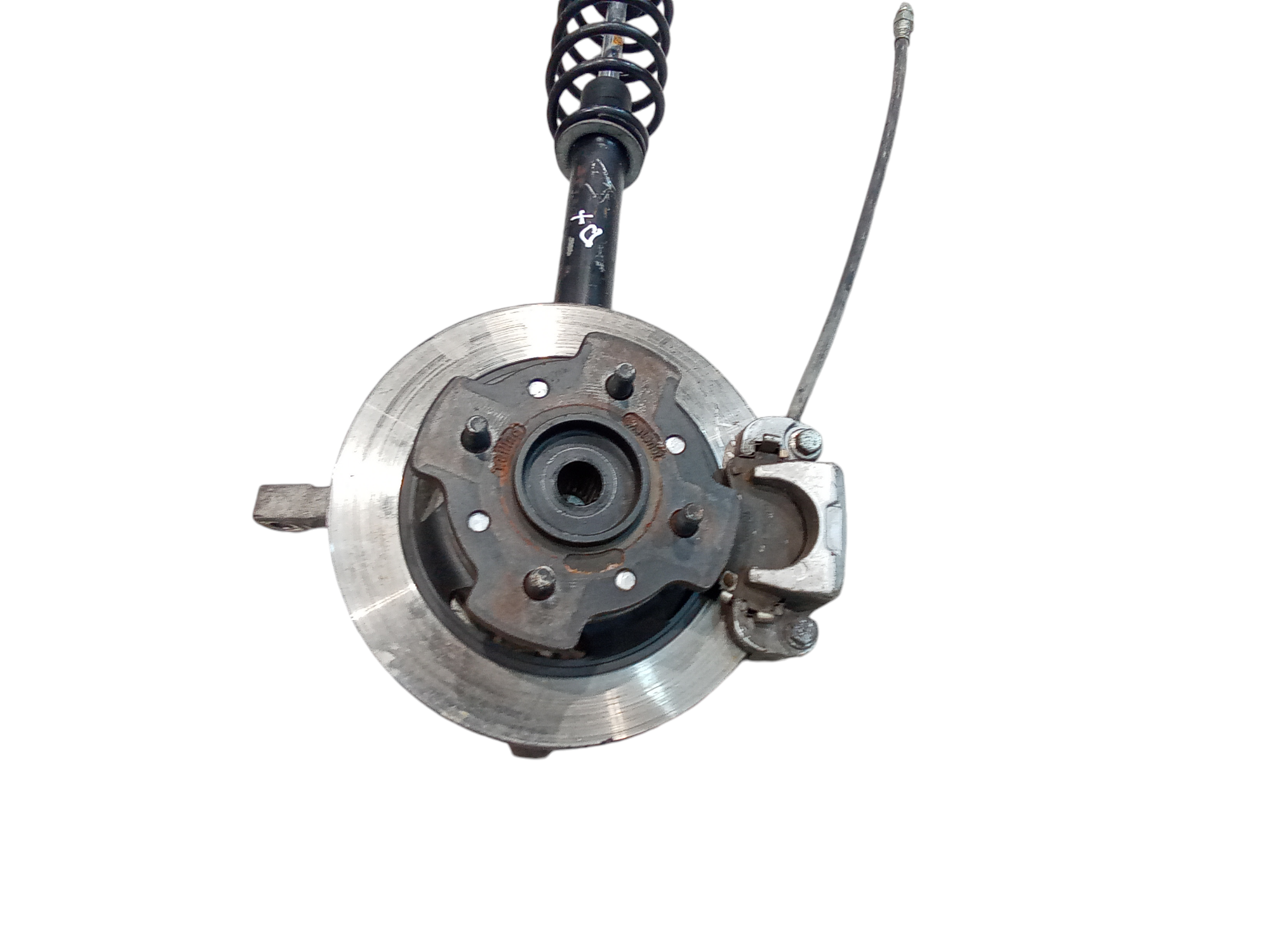 Fusello Montante Mozzo Con Ammortizzatore E Pinza Anteriore Destro Usato