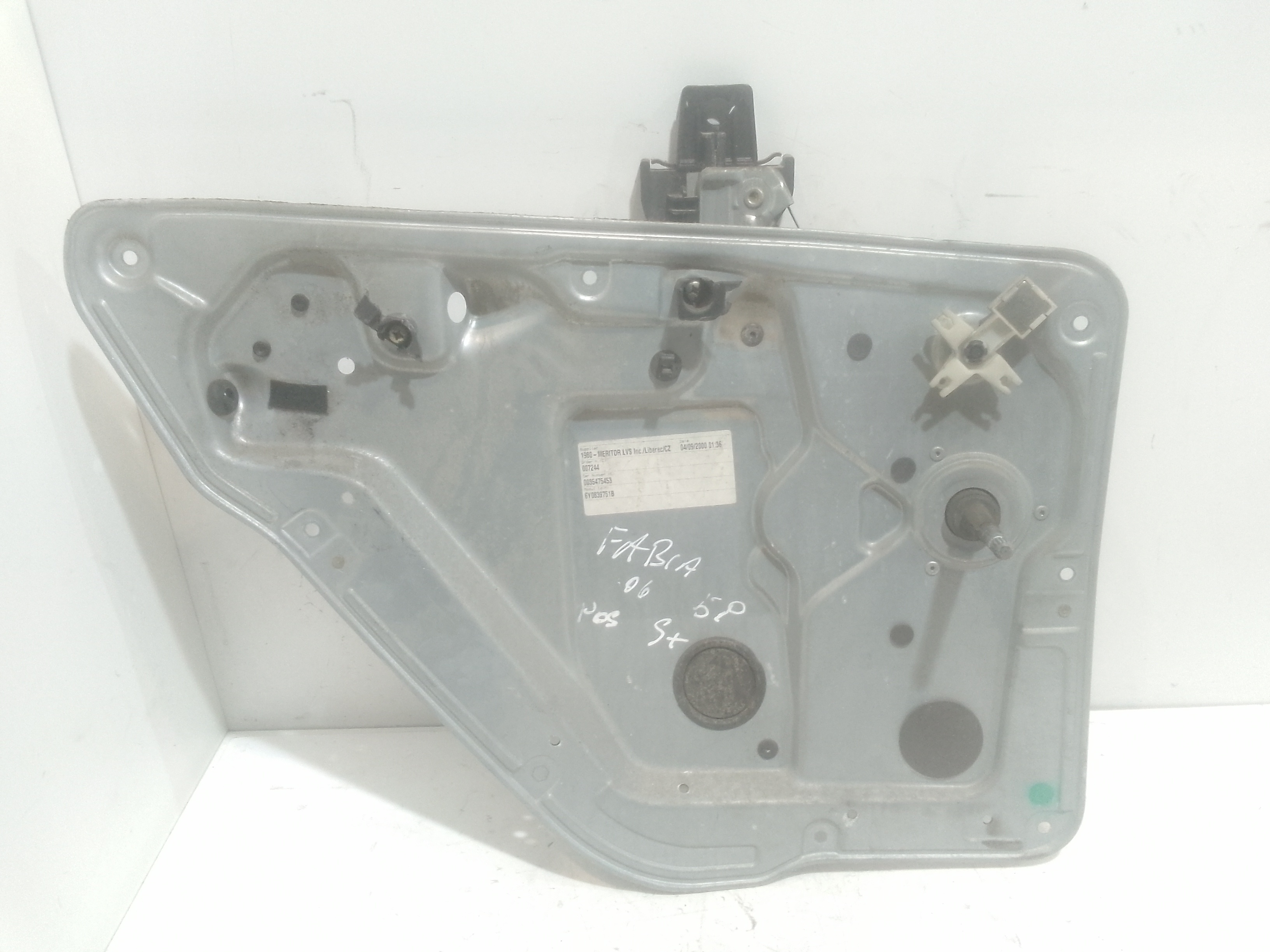 Alzacristallo Porta Post. Sinistro 6Y0839655 Usato