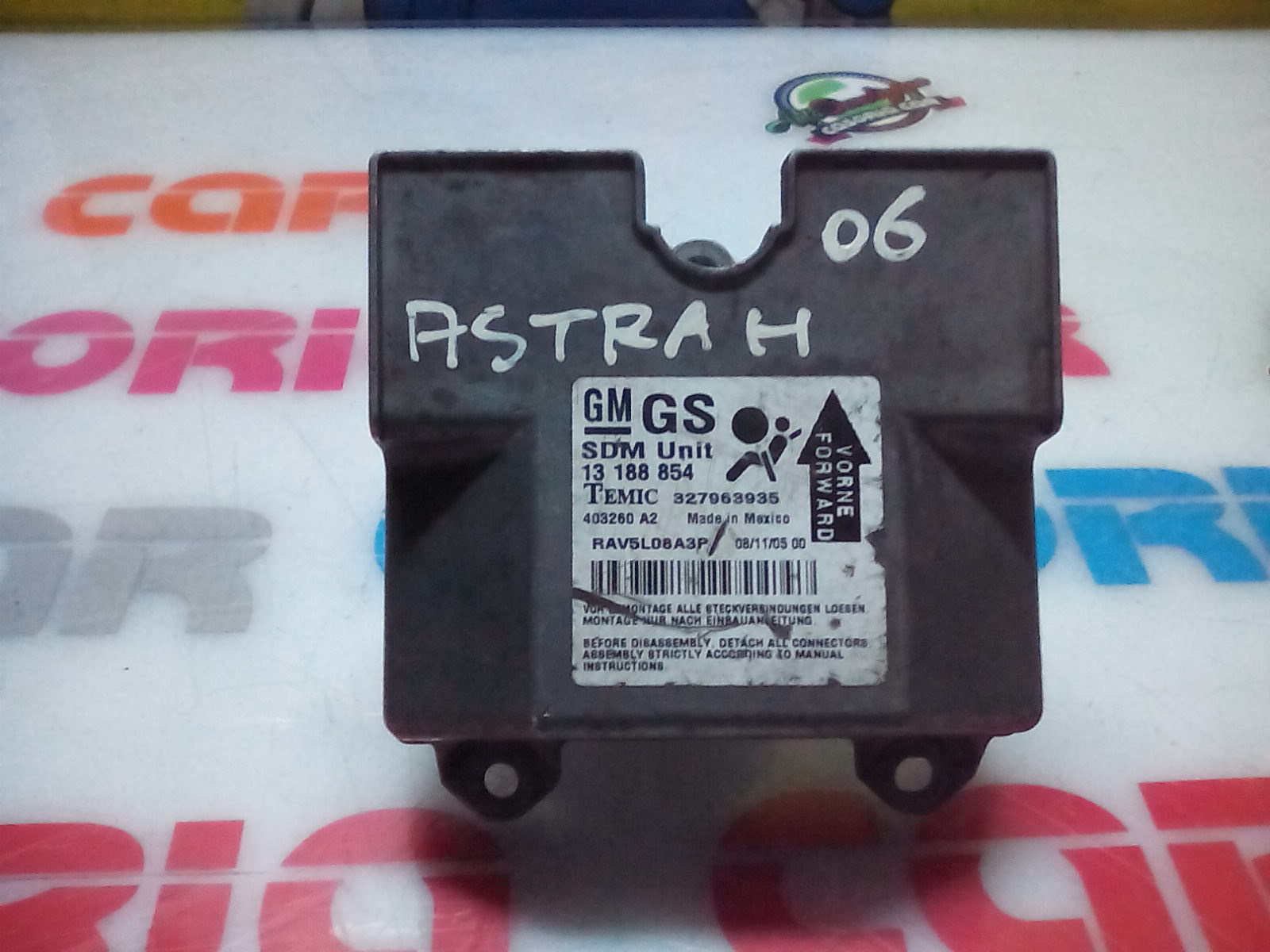 Centralina Comando Airbag Usato