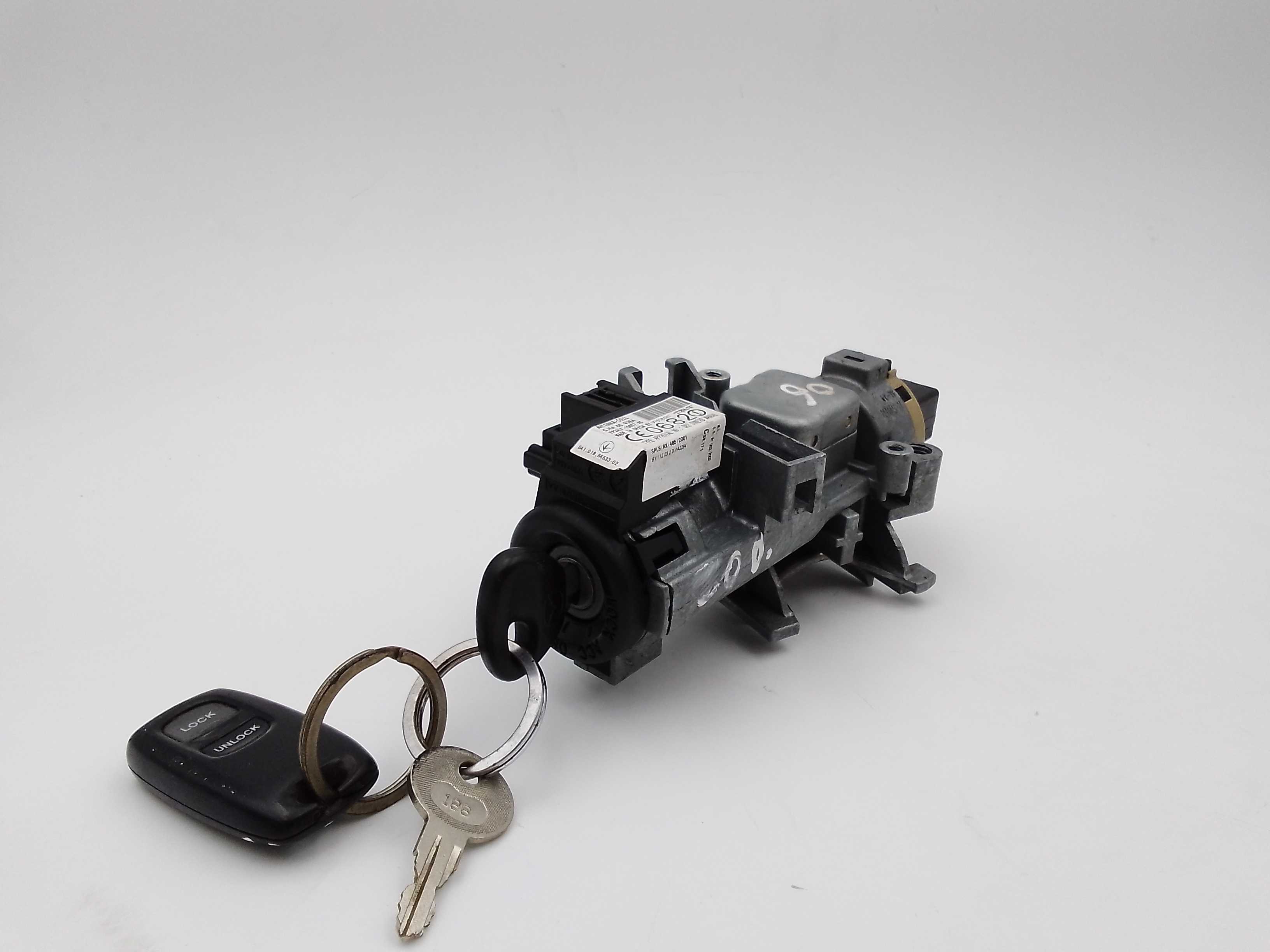Commutatore Avviamento Con Cilindretti Serrature Usato