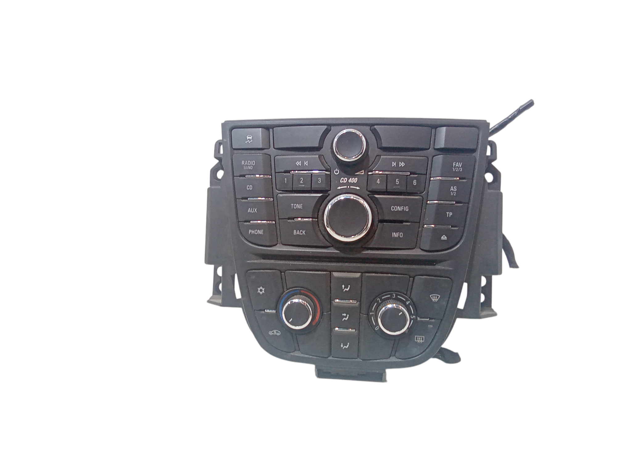 Blocco Comandi Autoradio 13268686 Usato