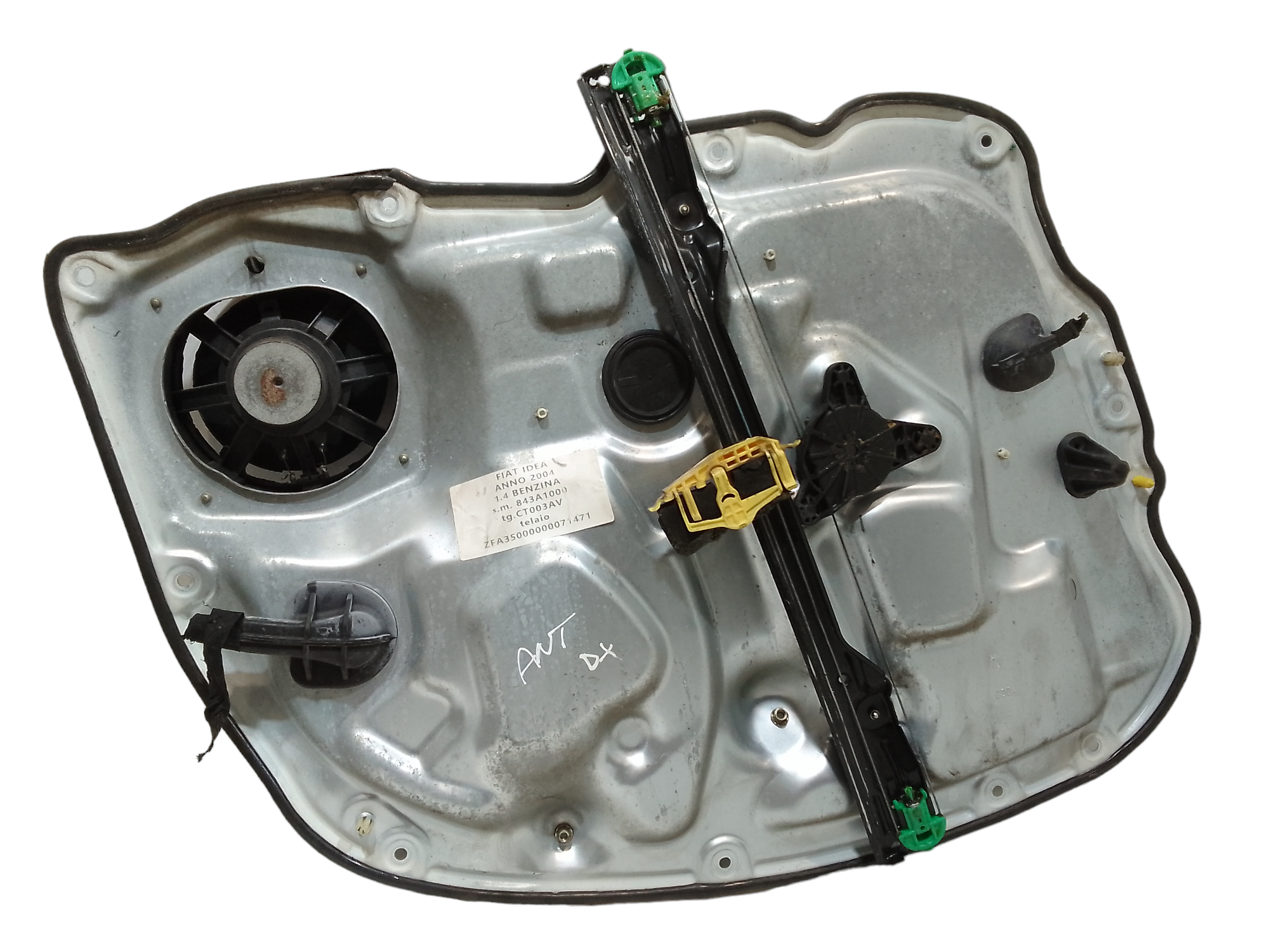 Alzacristallo Porta Ant. Destro Usato