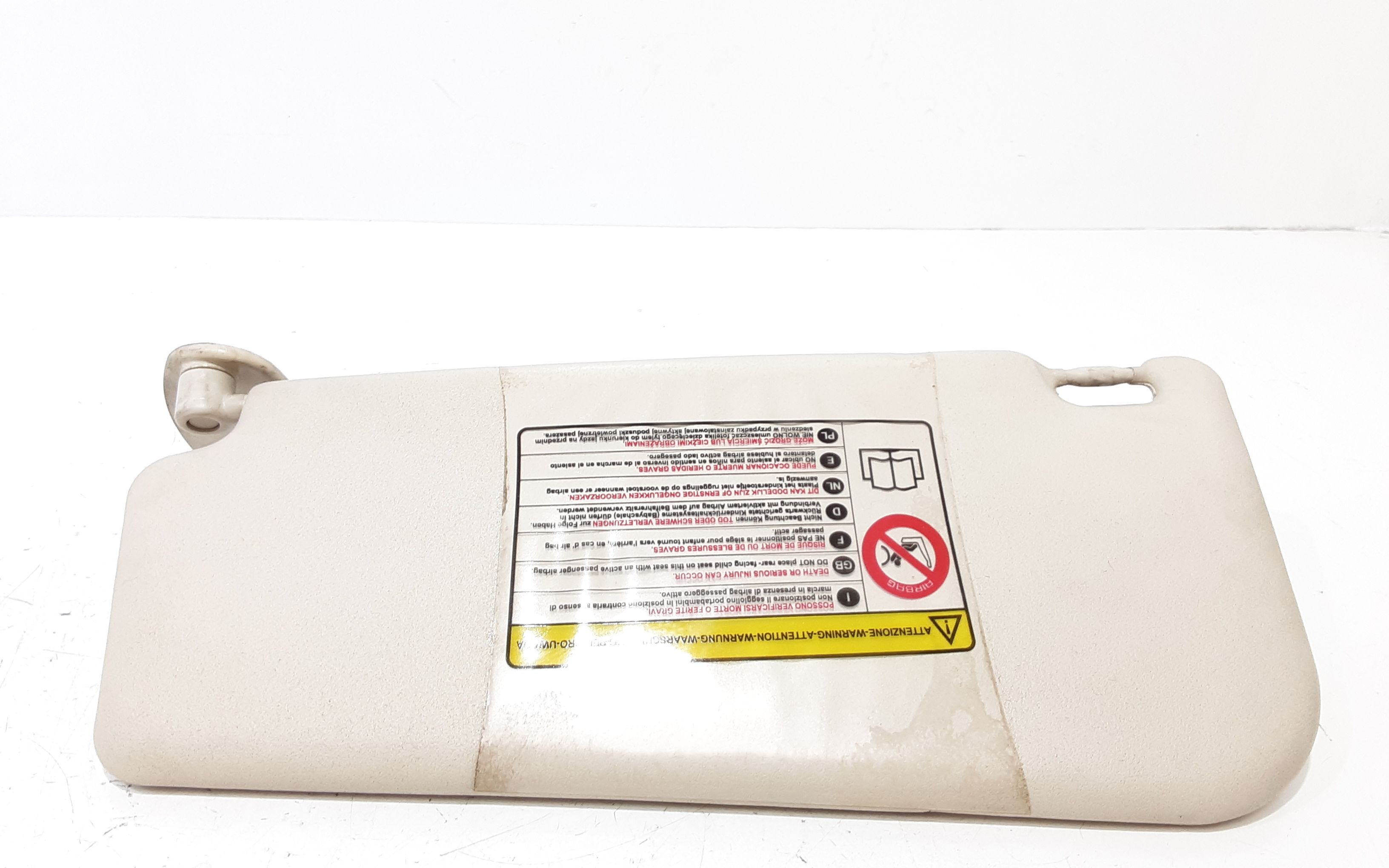 Aletta Parasole Parabrezza Destro 735411165 Usato