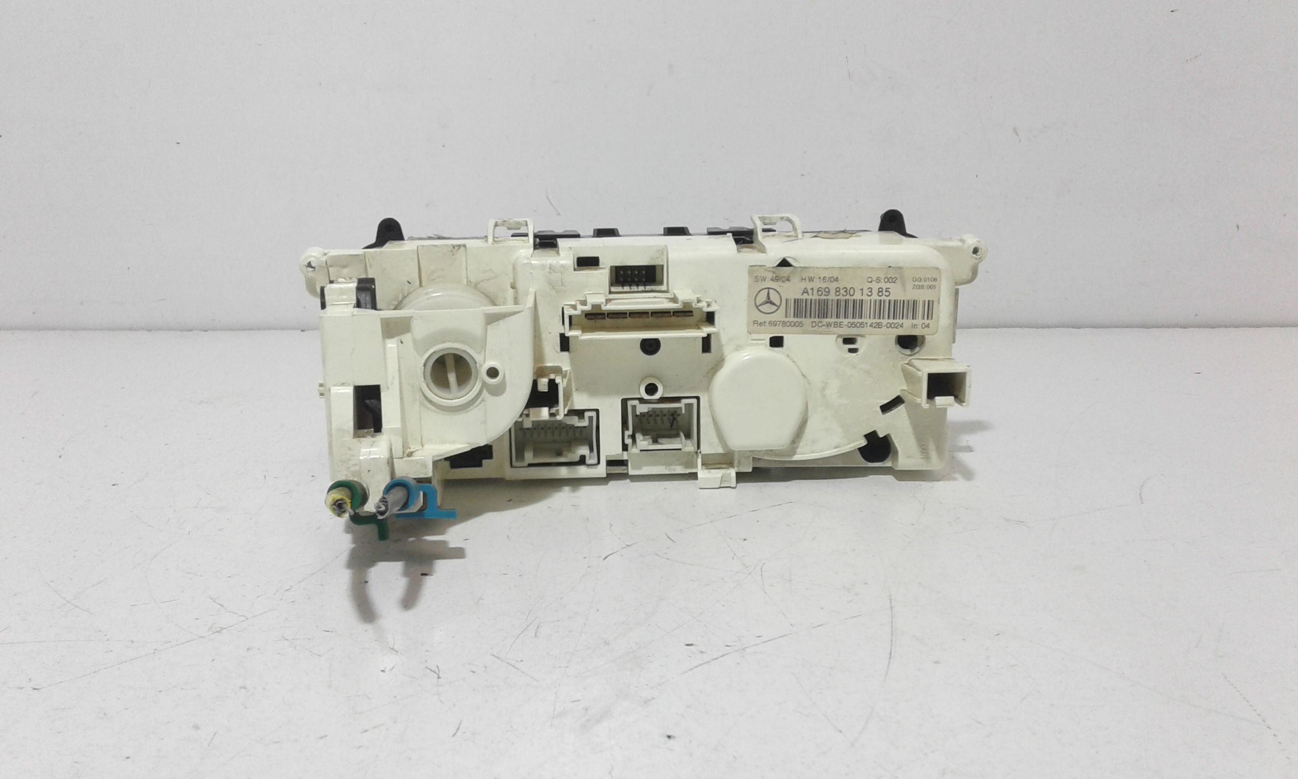 Blocco Comando Climatizzazione A1699000900 Usato