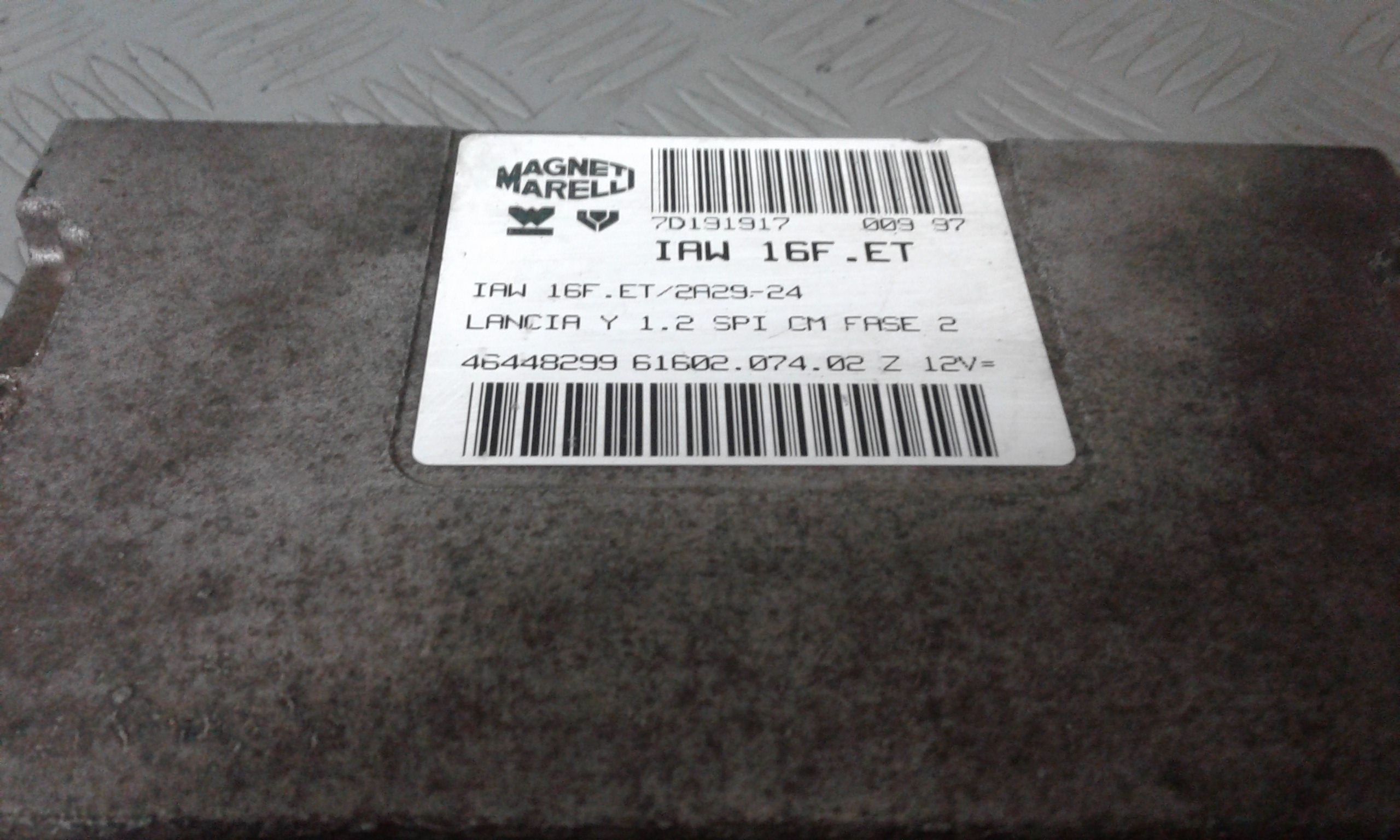 Centralina Iniezione 46545155 Usato