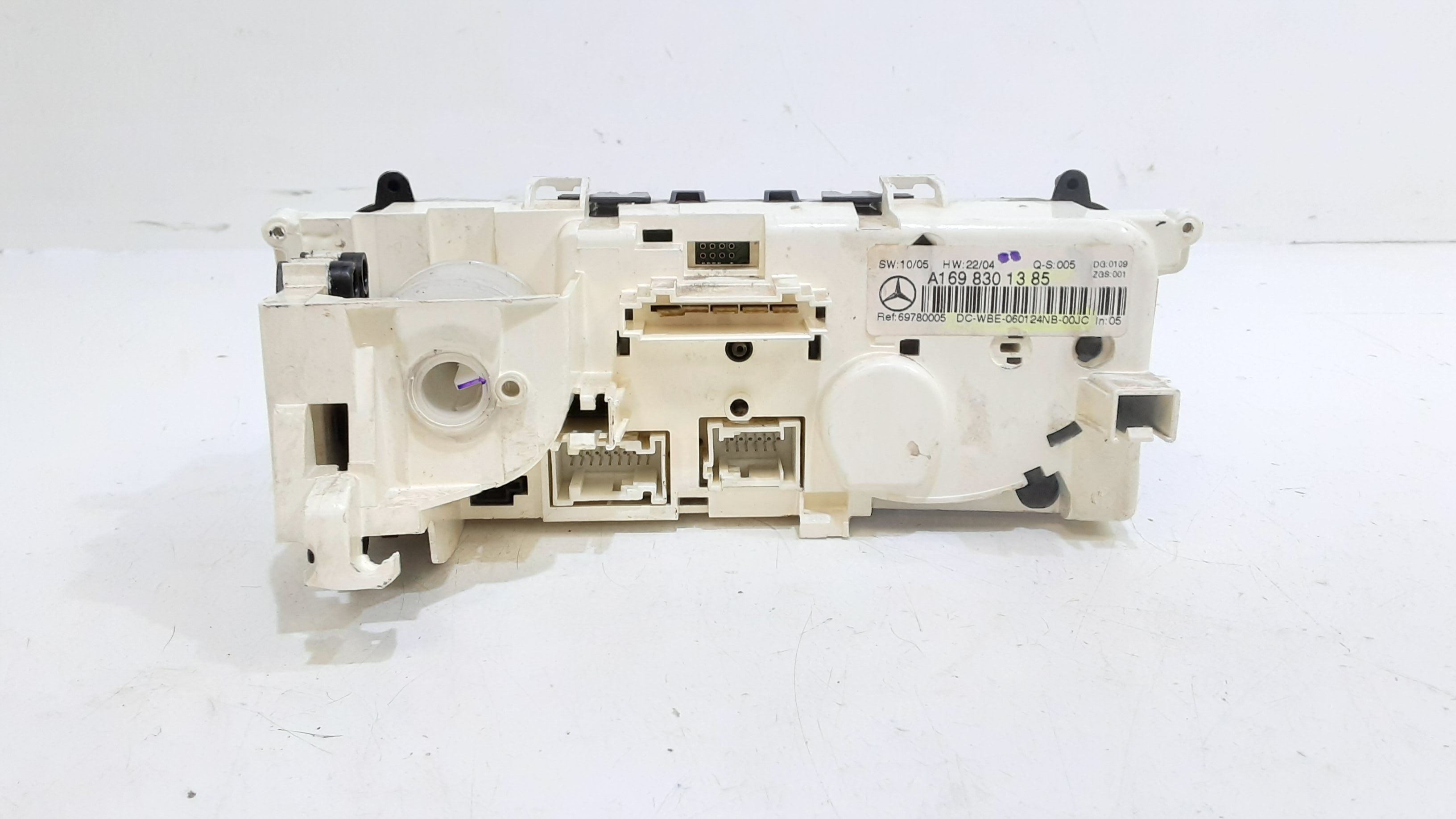 Blocco Comando Climatizzazione A1698302585 Usato