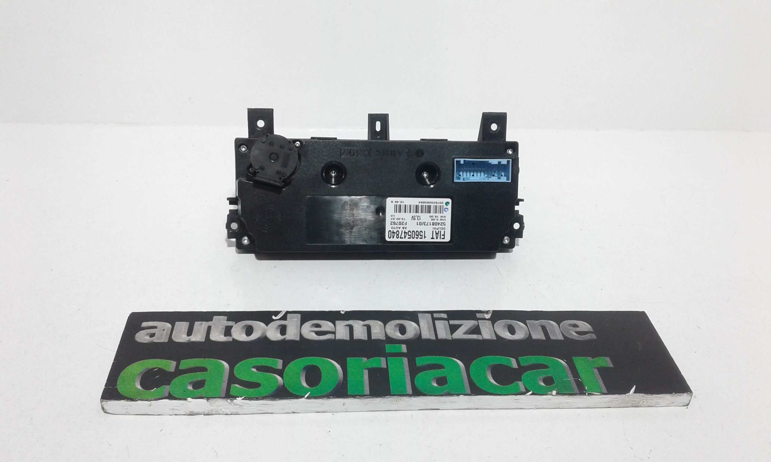 Blocco Comando Climatizzazione 60696621 Usato